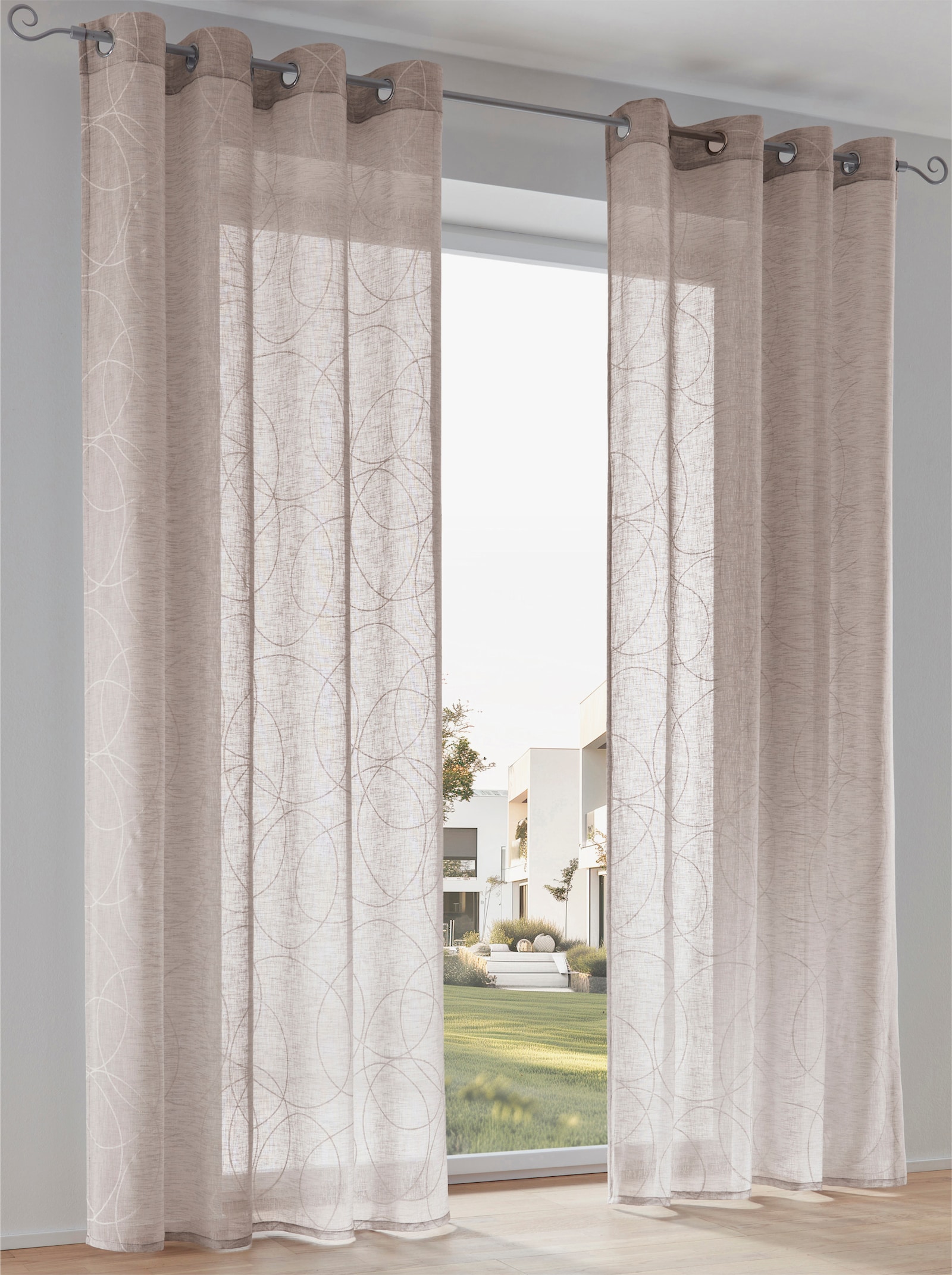 heine home Rideaux - naturel