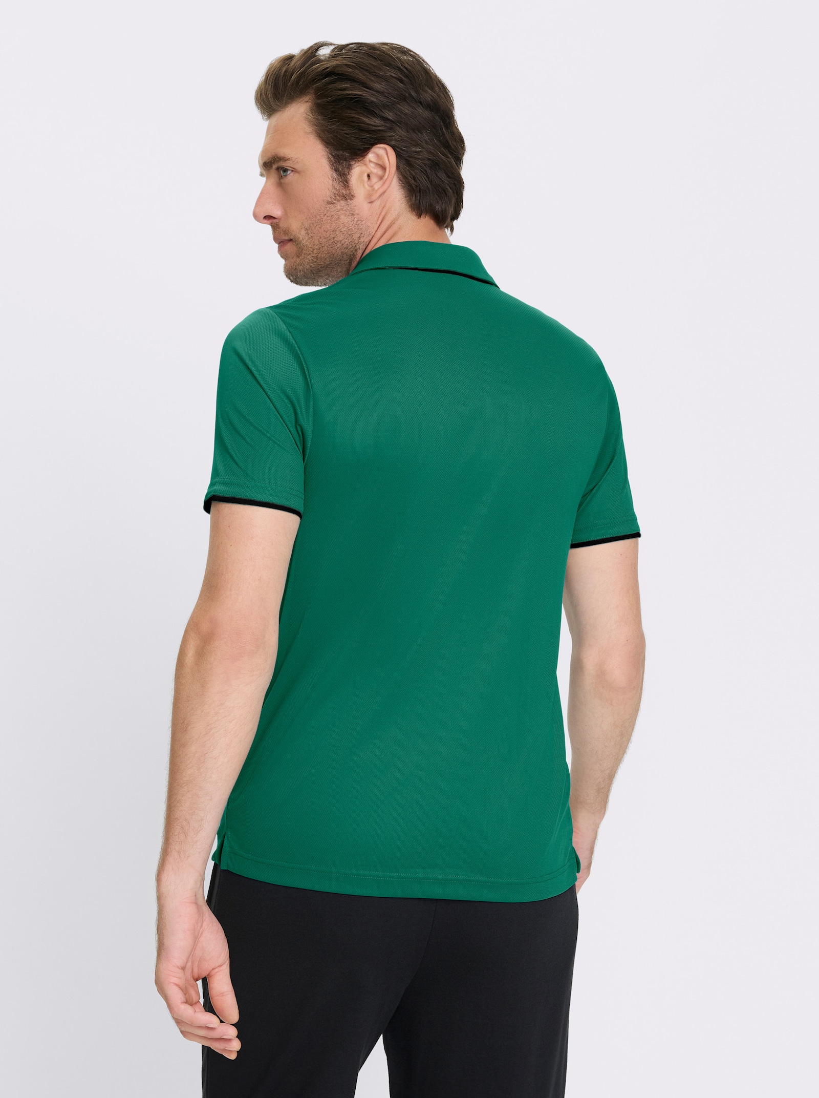 Catamaran Sports Freizeitshirt mit Polokragen - grün