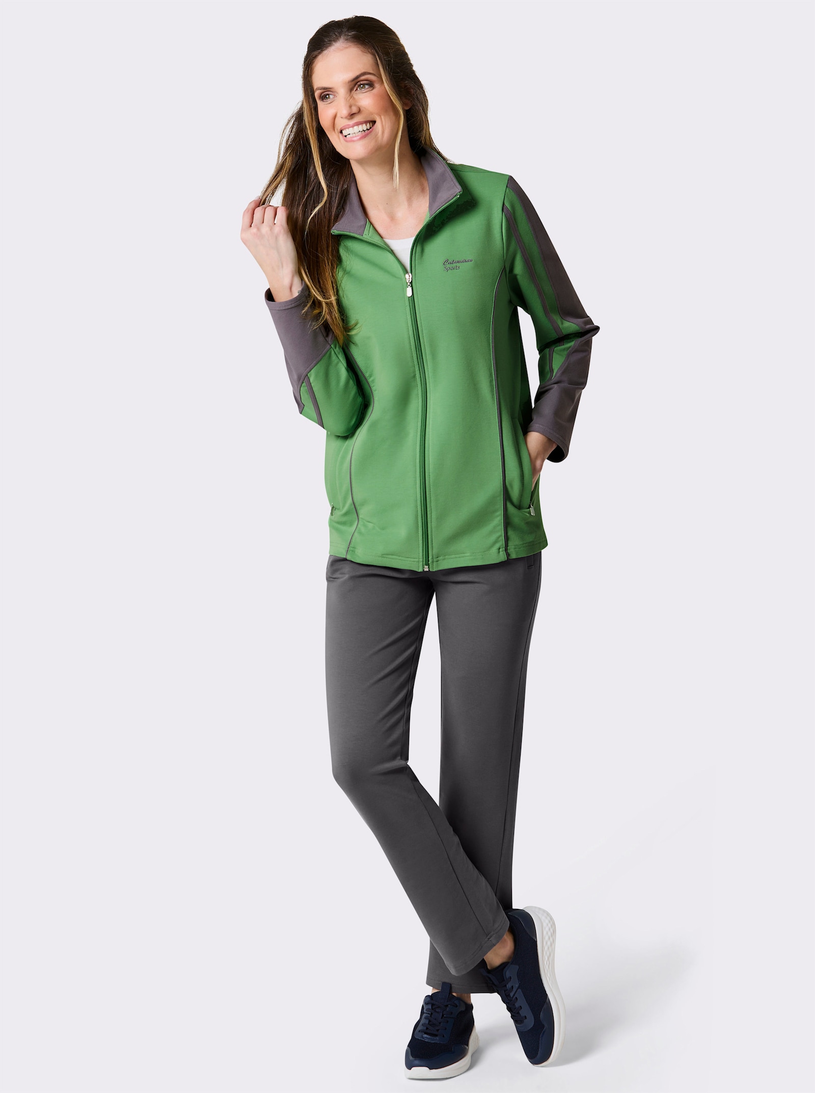 Catamaran Sports Tenue de loisirs en qualité indéformable - pomme-anthracite