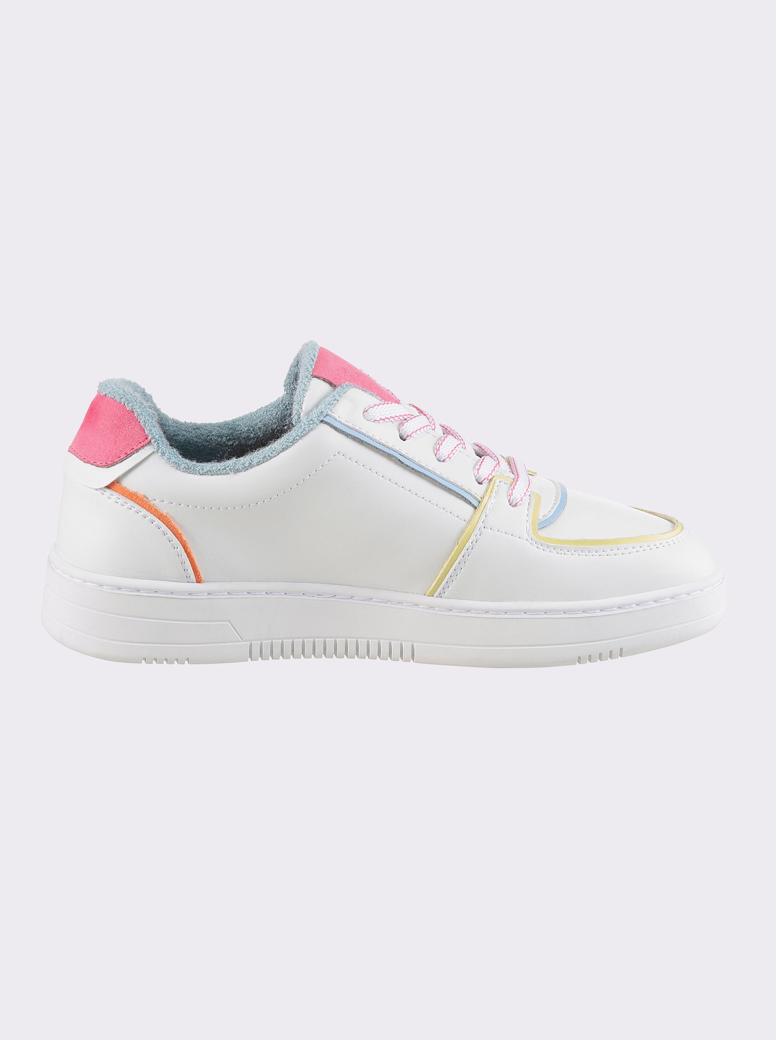 heine Sneaker - wit-gekleurd