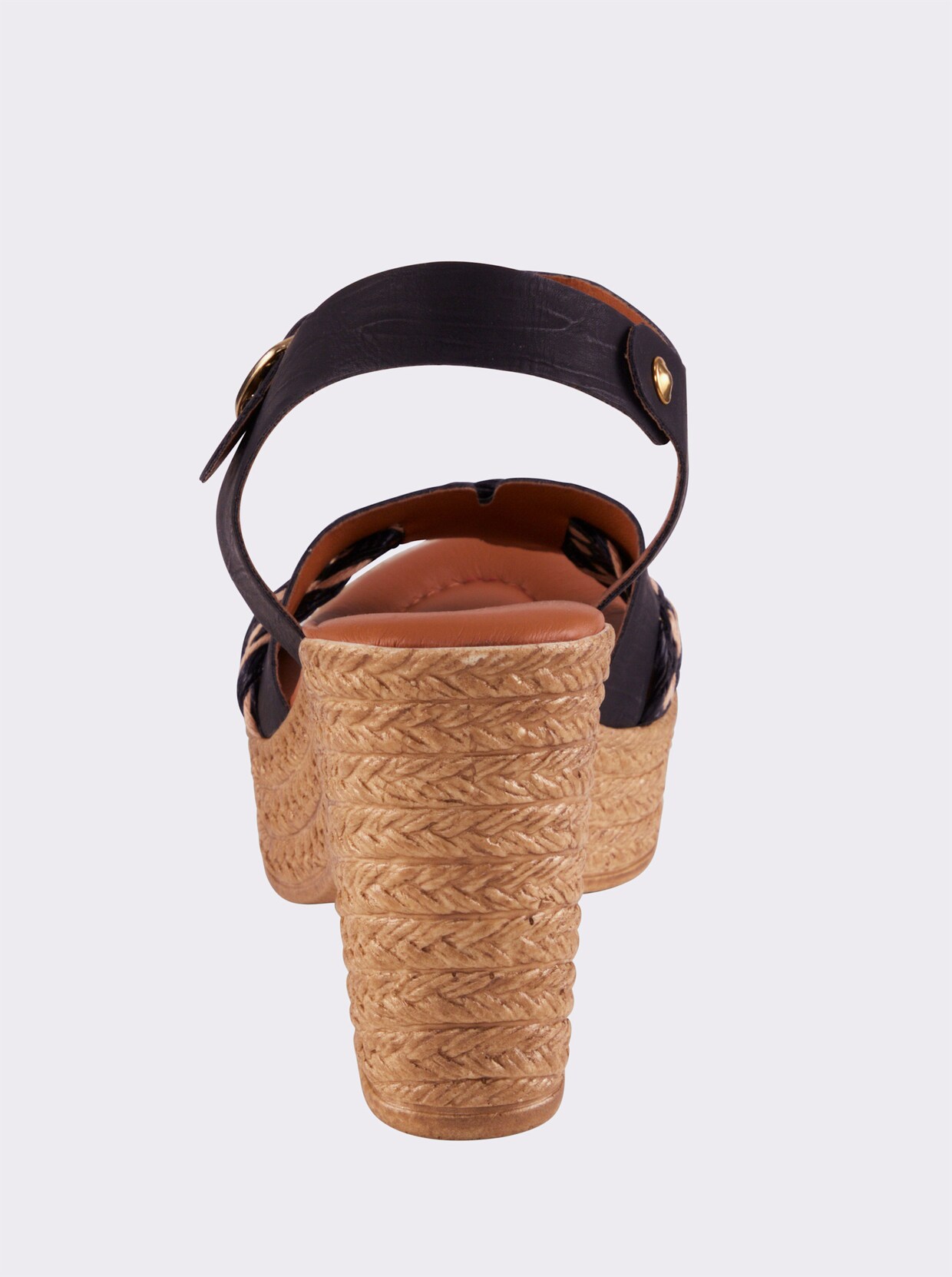 heine Sandalette - schwarz-beige