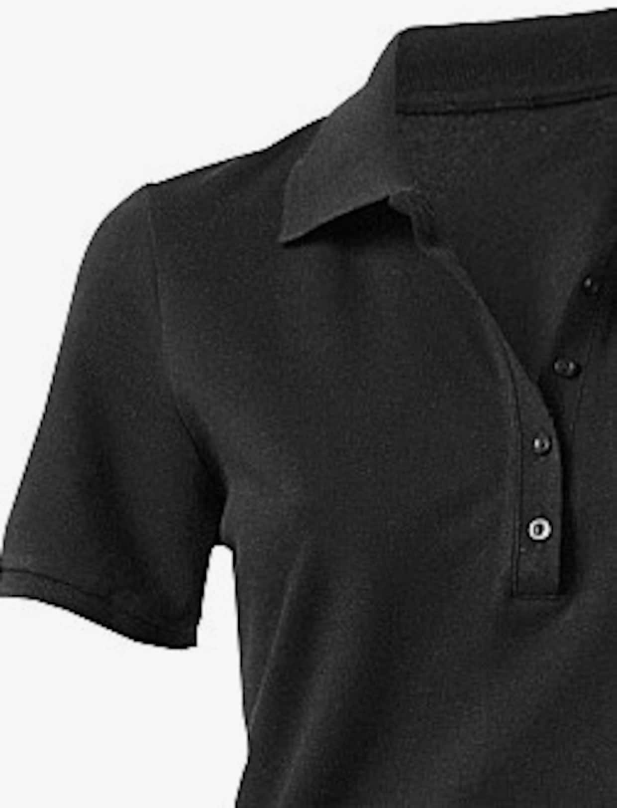 heine Poloshirt - zwart