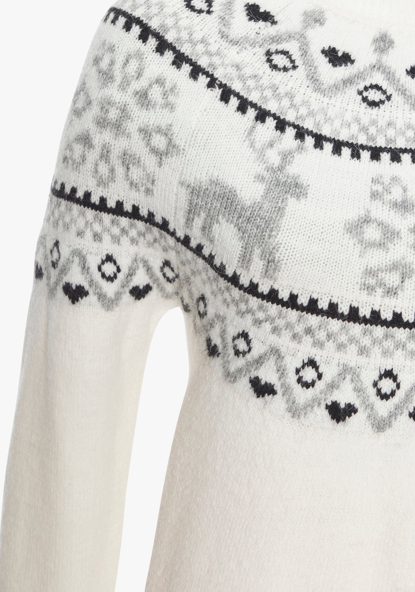 LASCANA Norwegerpullover - weiß