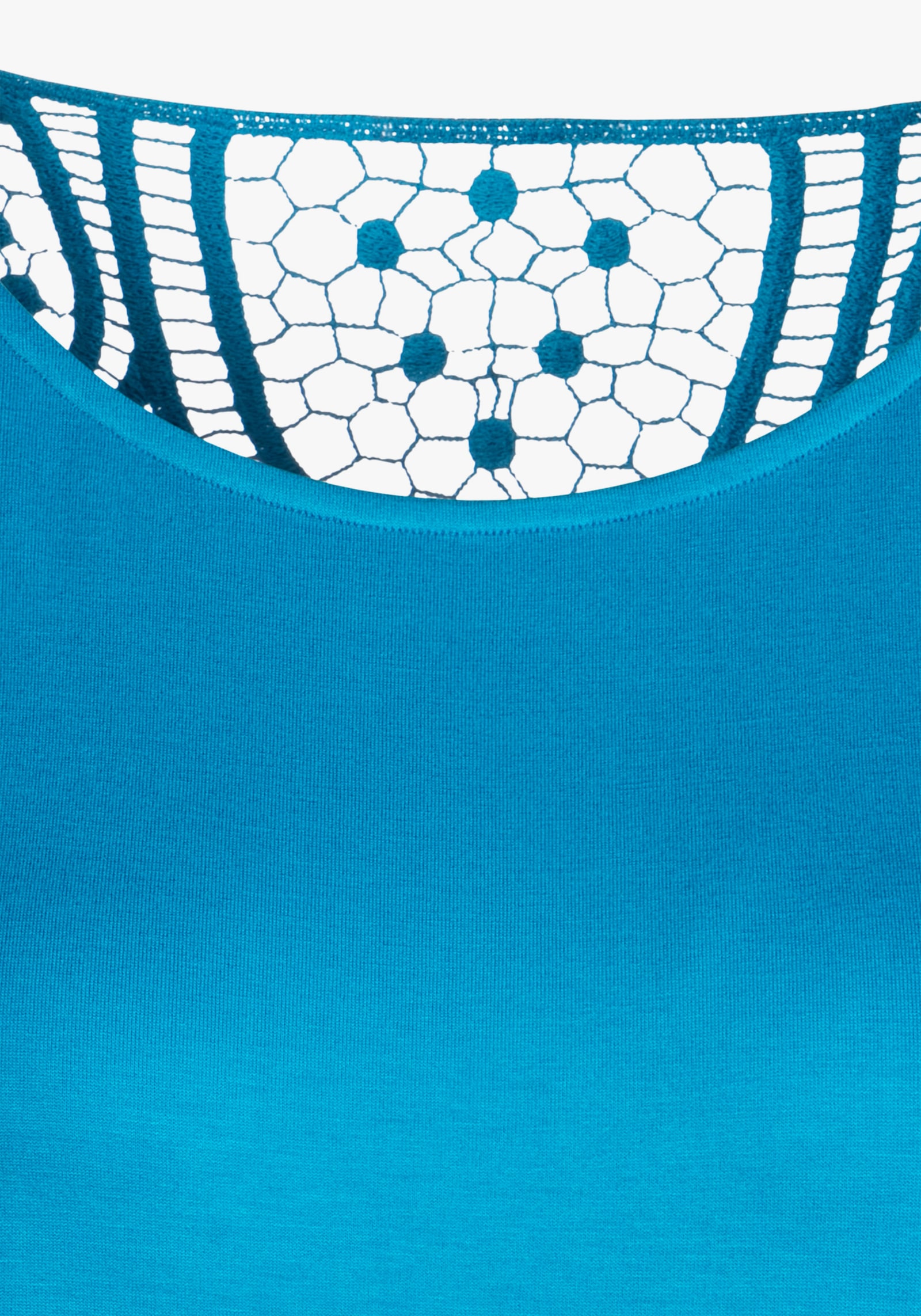 Vivance Kurzarmshirt - türkis