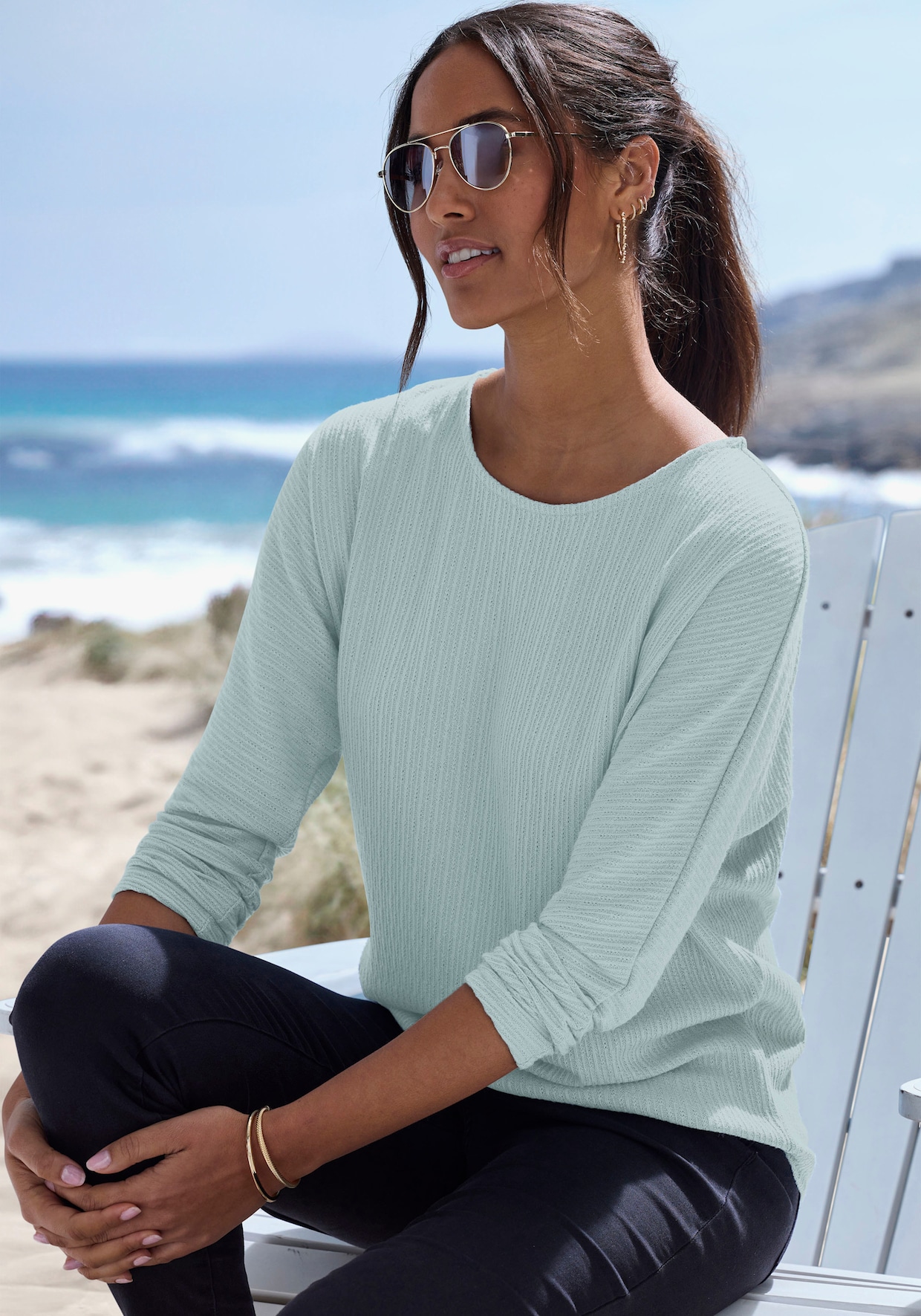 Vivance Langarmshirt - mint