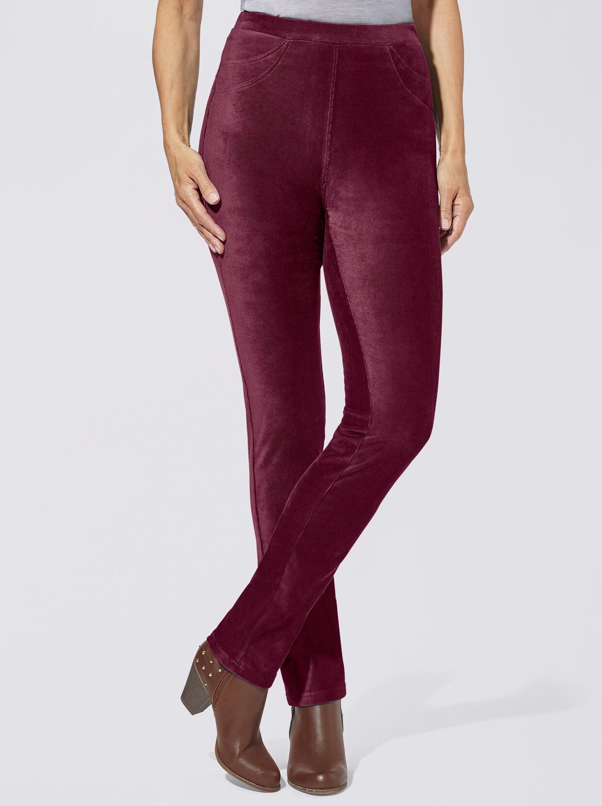 Jerseyhose - bordeaux