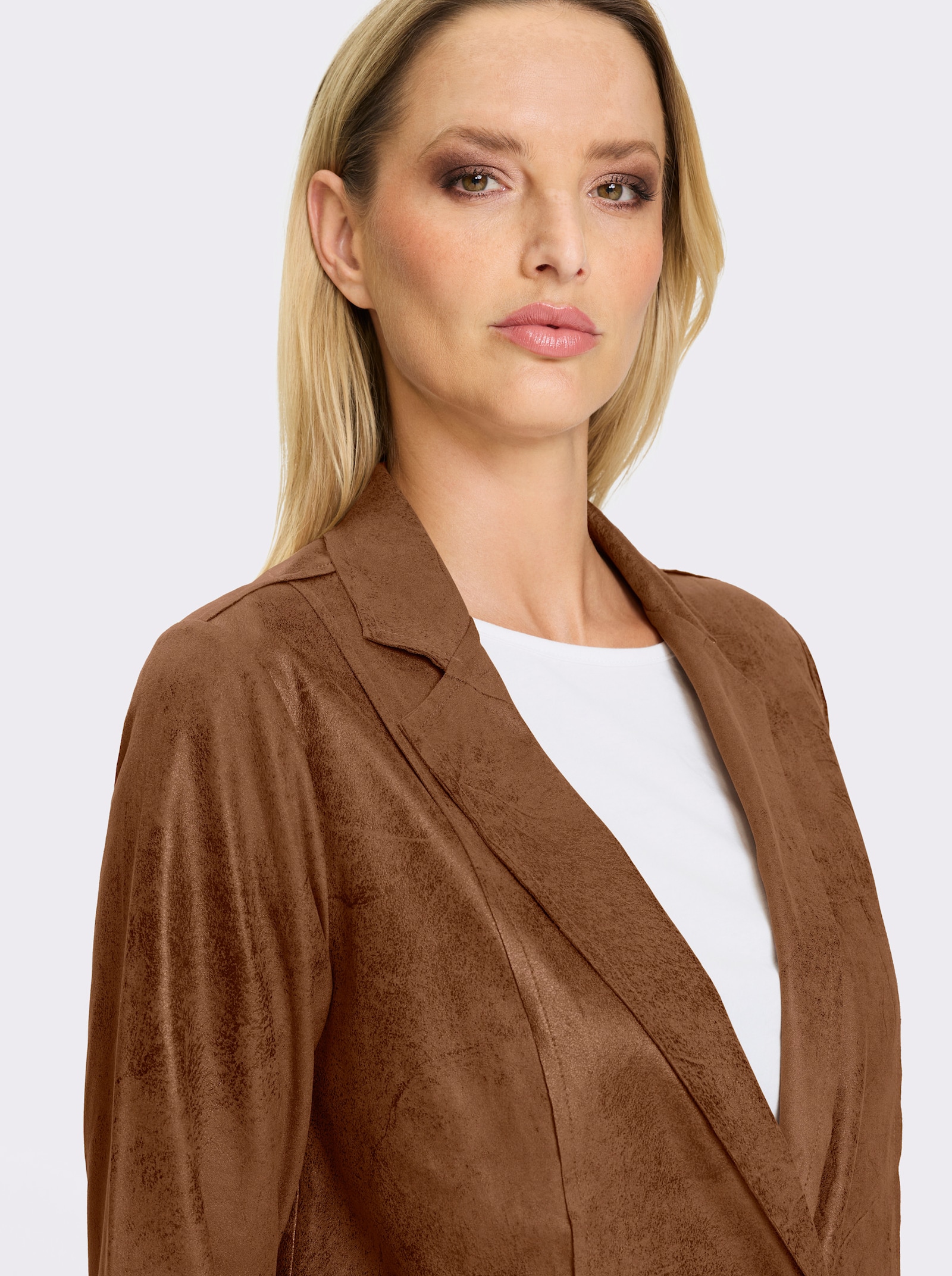 heine Blazer - cognac