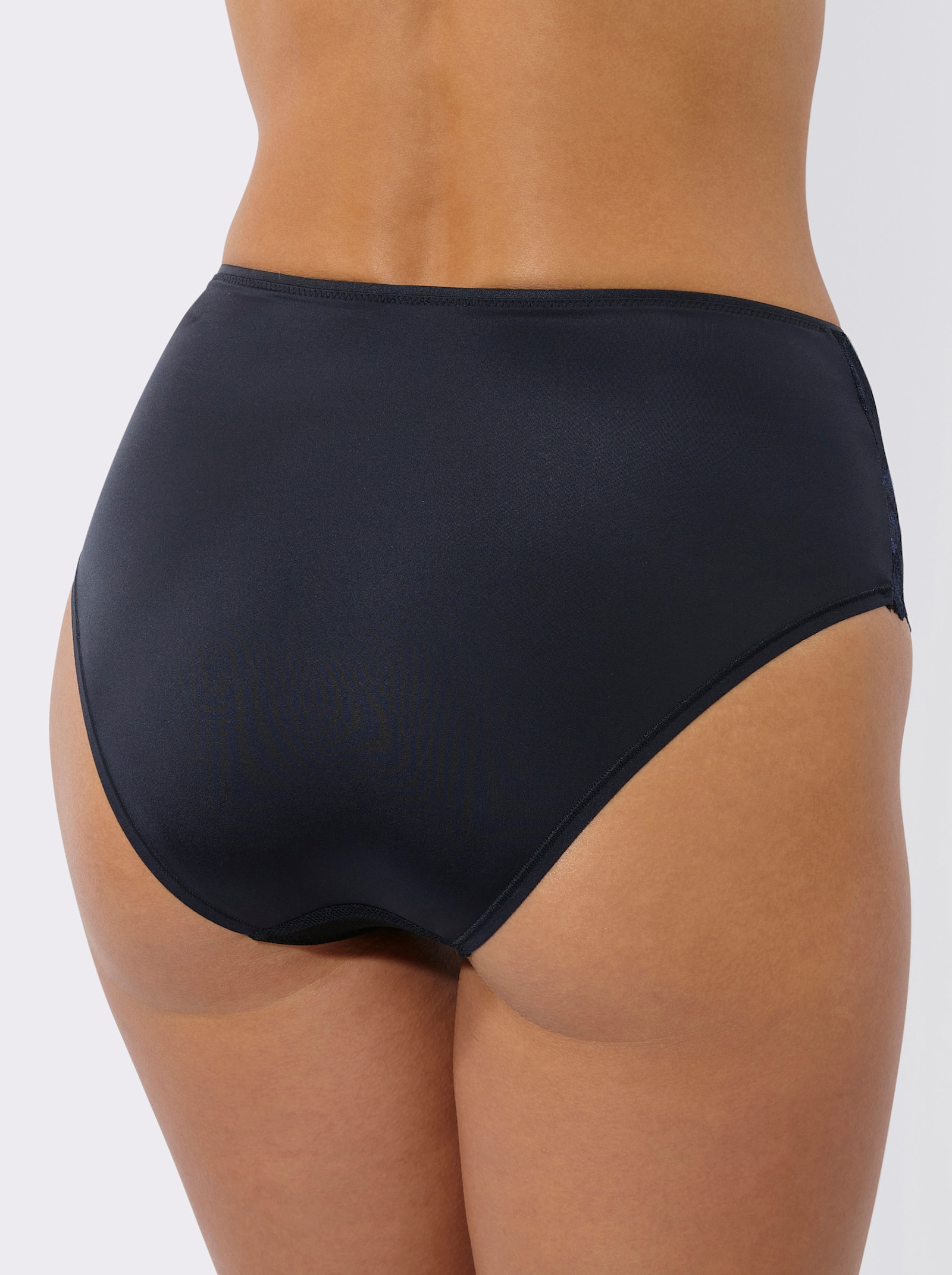 Anita Hüftslip mit Netzware vorne - schwarz