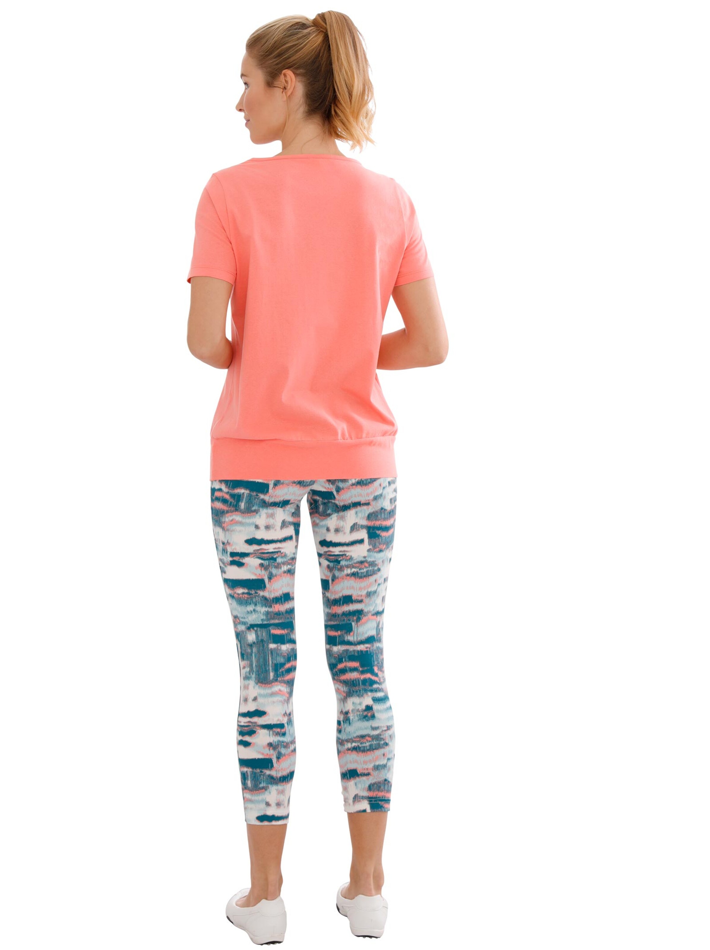 Freizeitshirt - korallenrot