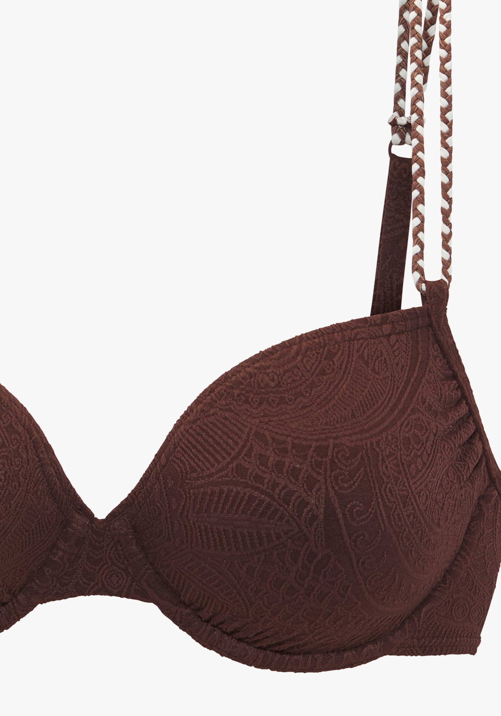 s.Oliver Bügel-Bikini-Top - kaffee