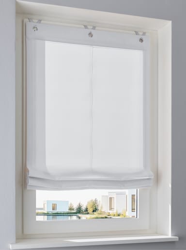 heine home Raffrollo - weiß