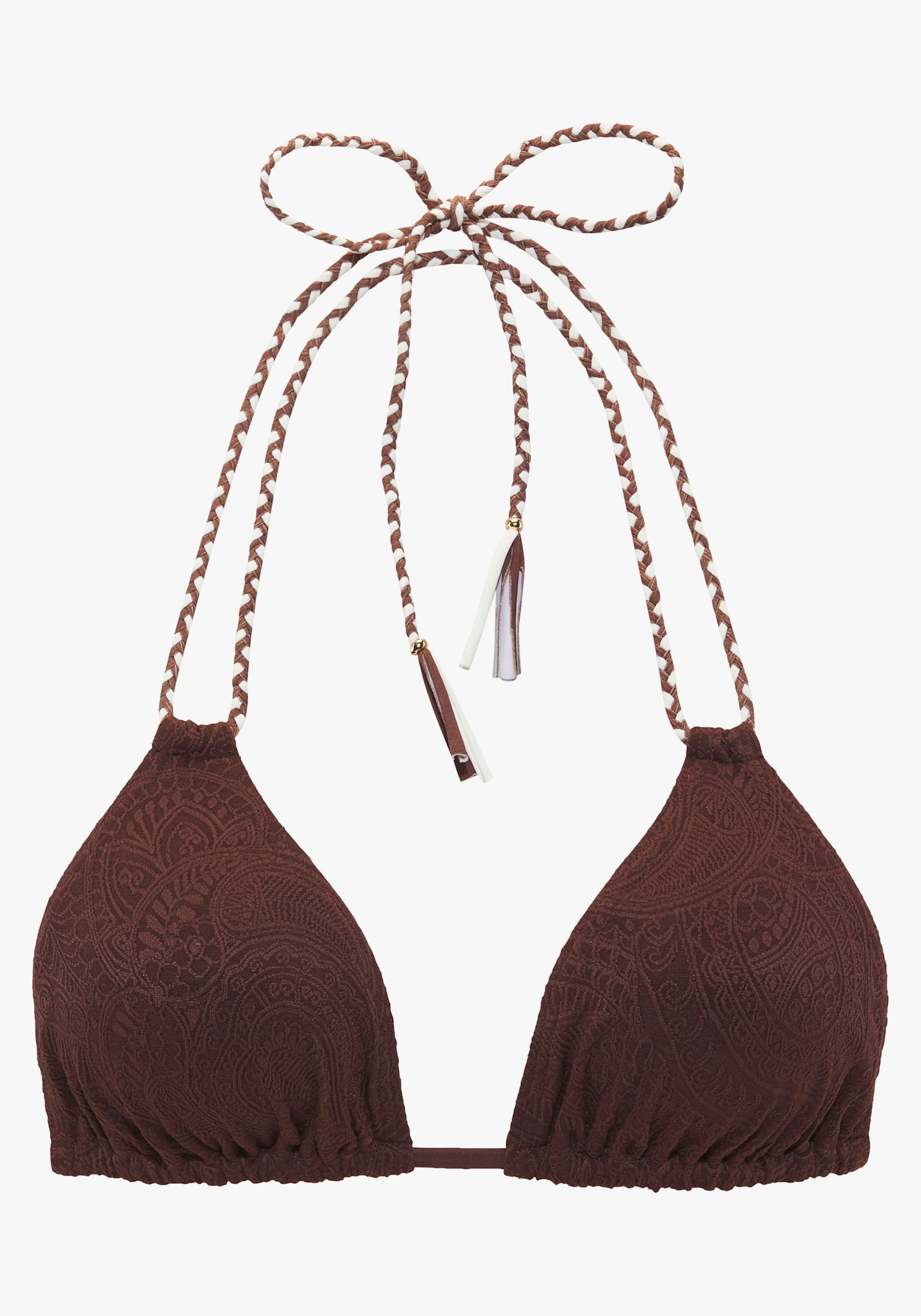s.Oliver Triangel-Bikini-Top - kaffee