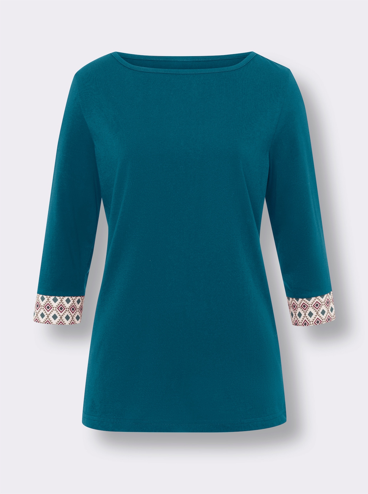 Shirt met 3/4-mouw - aquapetrol