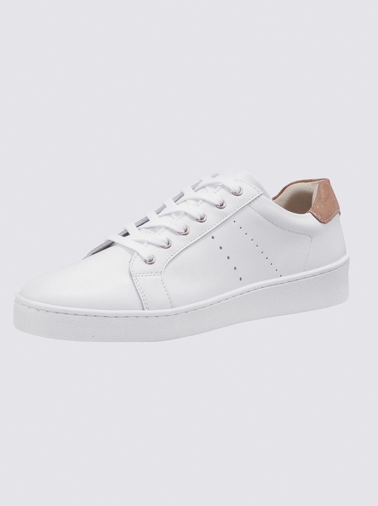 heine Sneaker - weiß-taupe