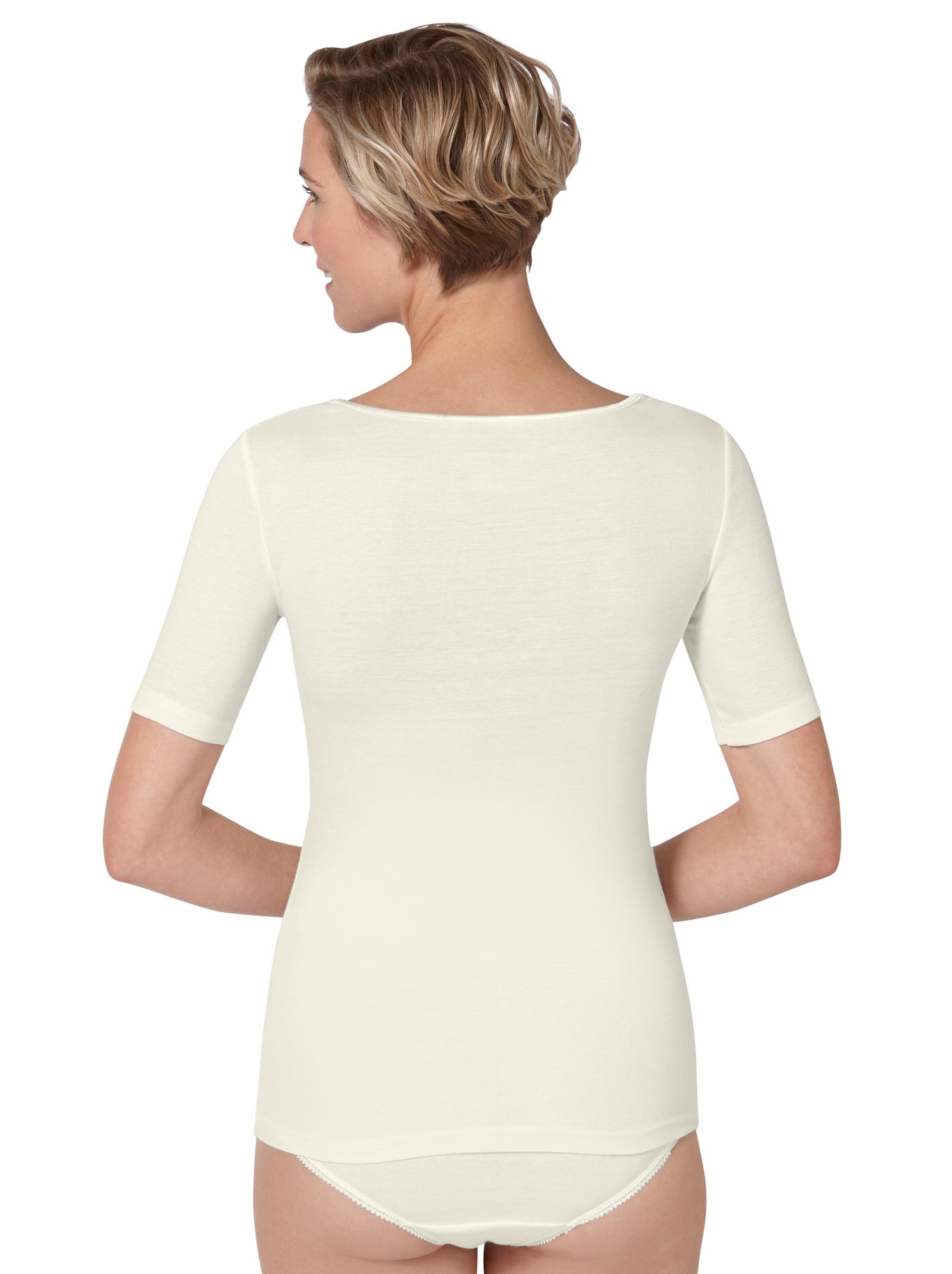 wäschepur Blazershirt - champagner