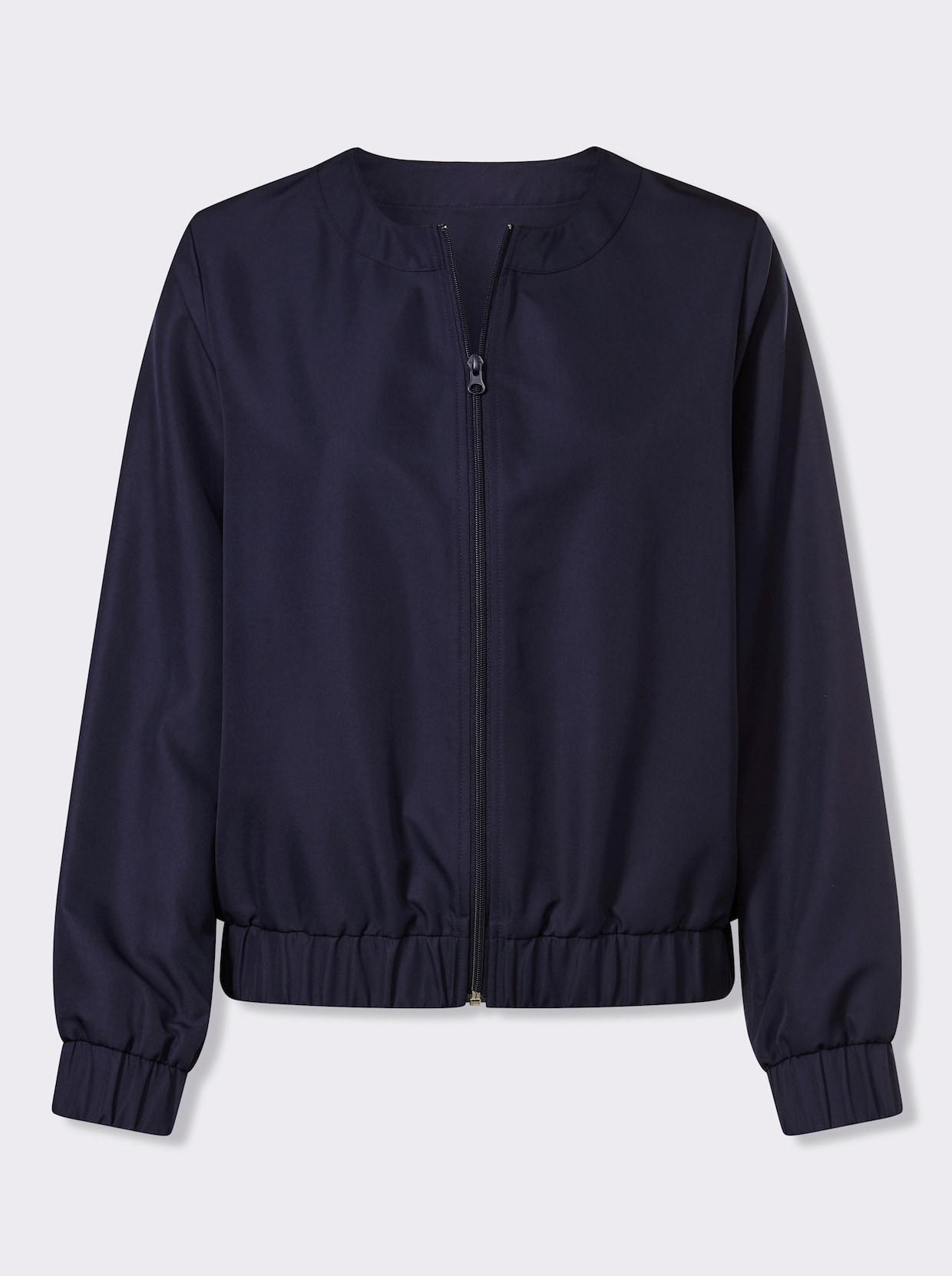 Blousonjacke mit Reißverschluss - marine
