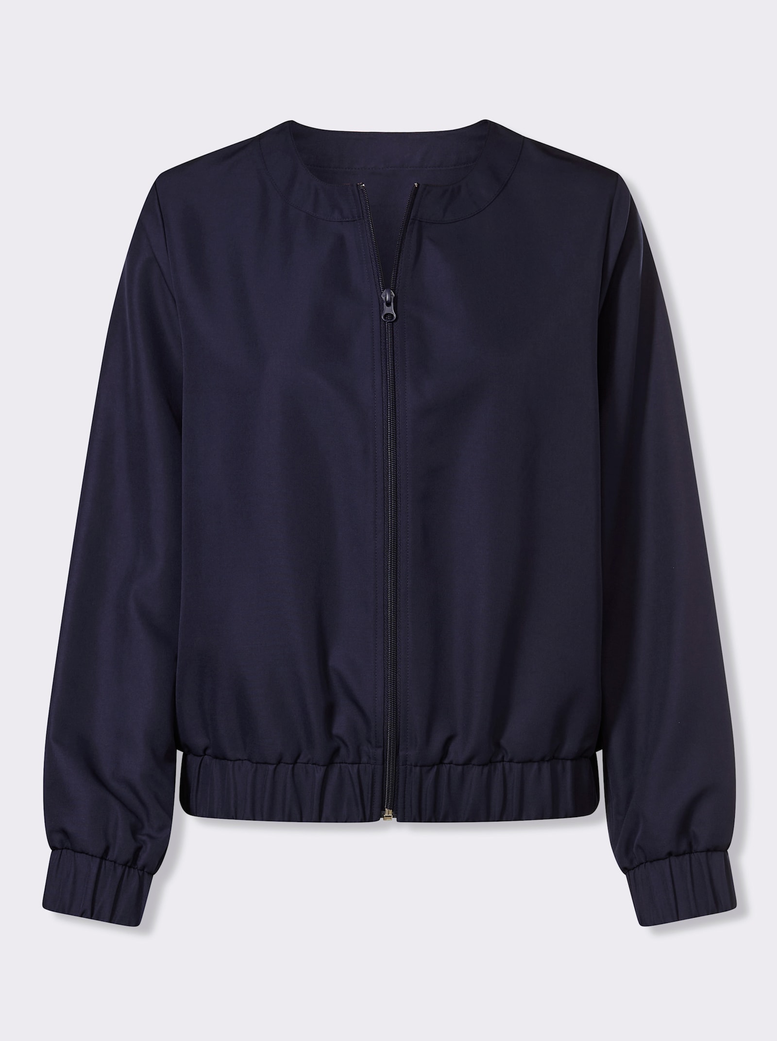 Blousonjacke mit Reißverschluss - marine