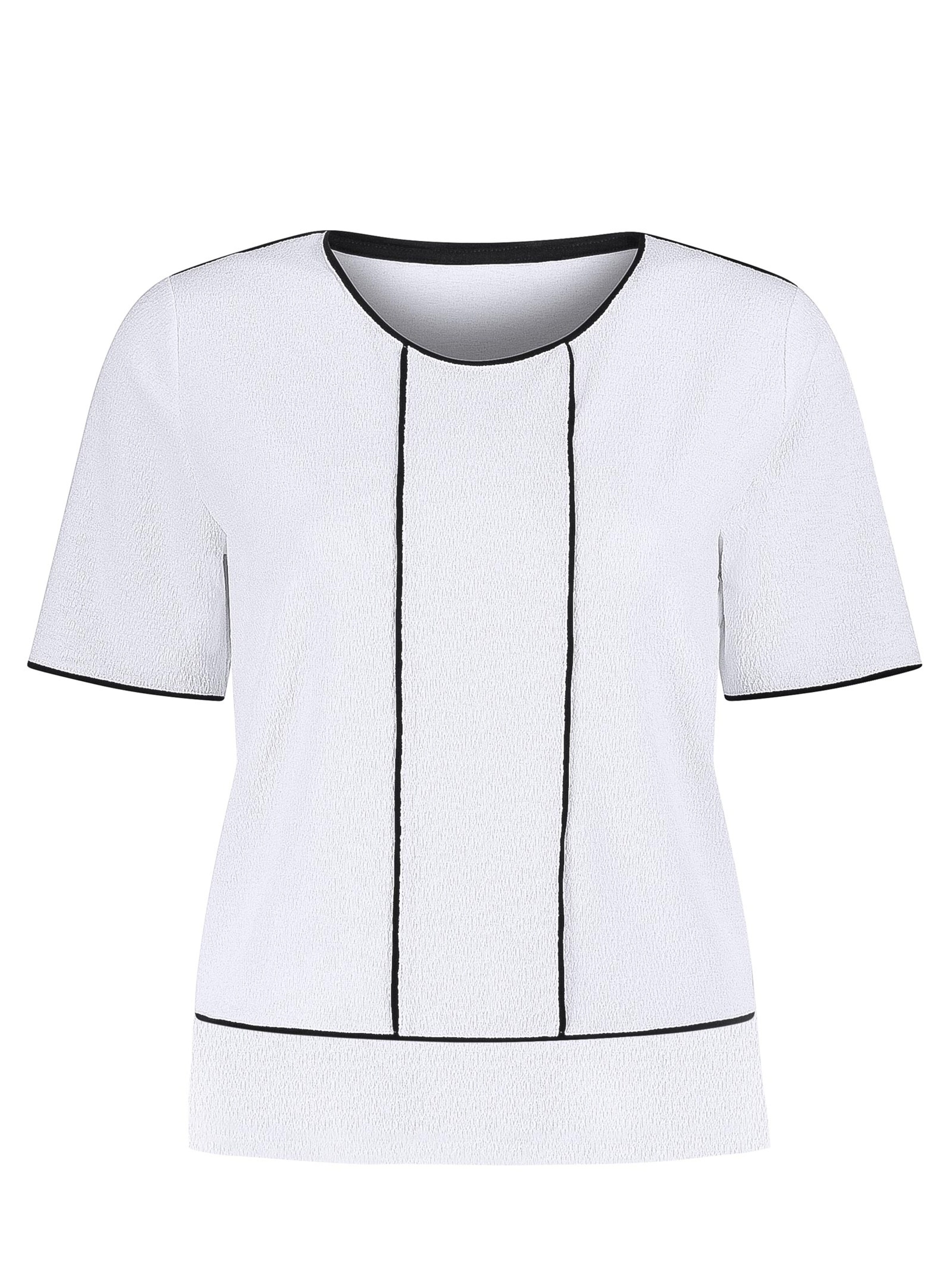 Shirt - weiß-schwarz