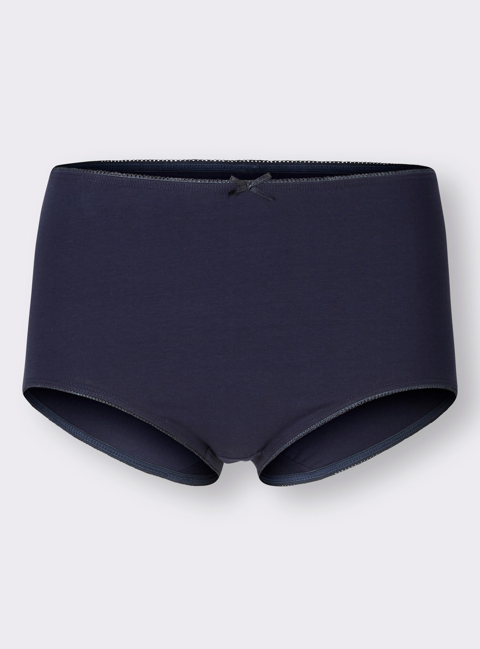 wäschepur Tailleslip met dubbel kruisje - zwart + topaas + marine + bordeaux