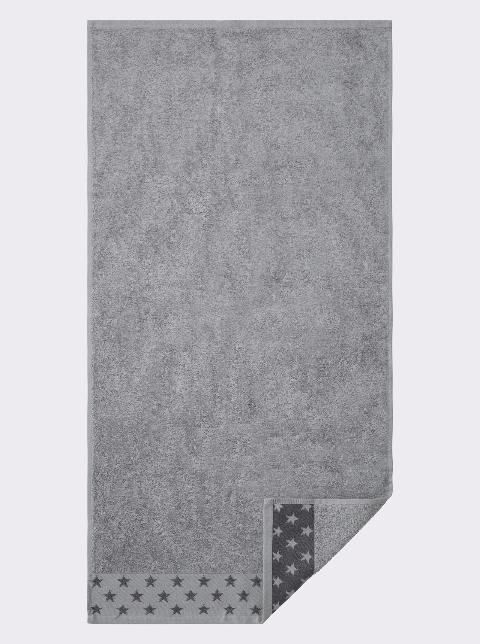 wäschepur Handtuch - steingrau