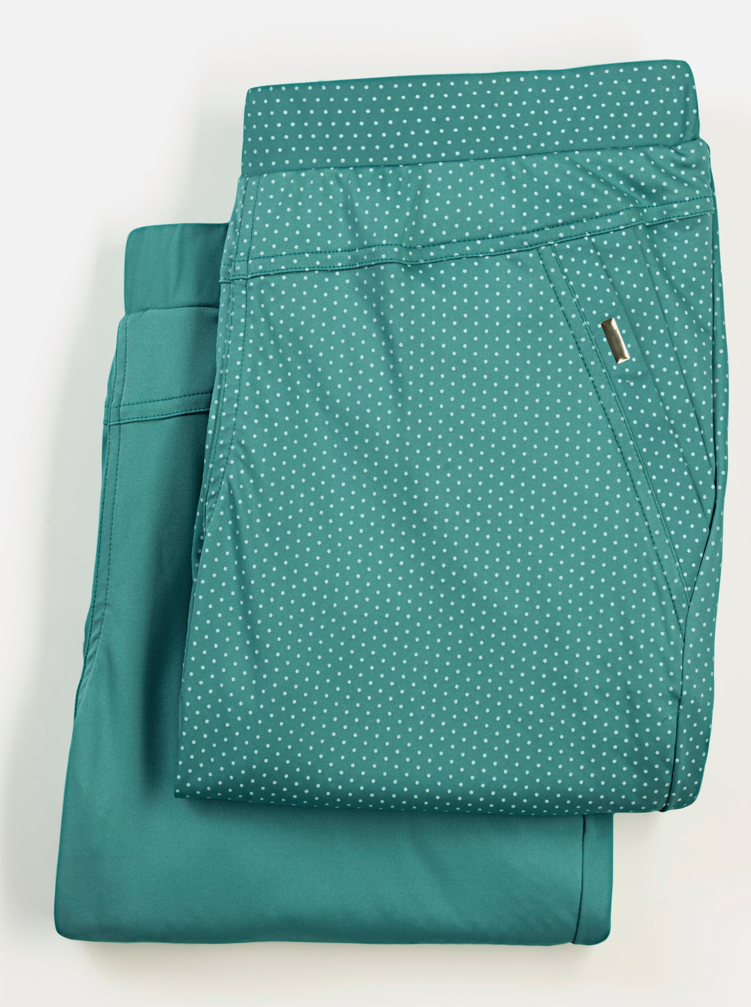 7-8-hose-in-smaragd-smaragd-getupft-witt