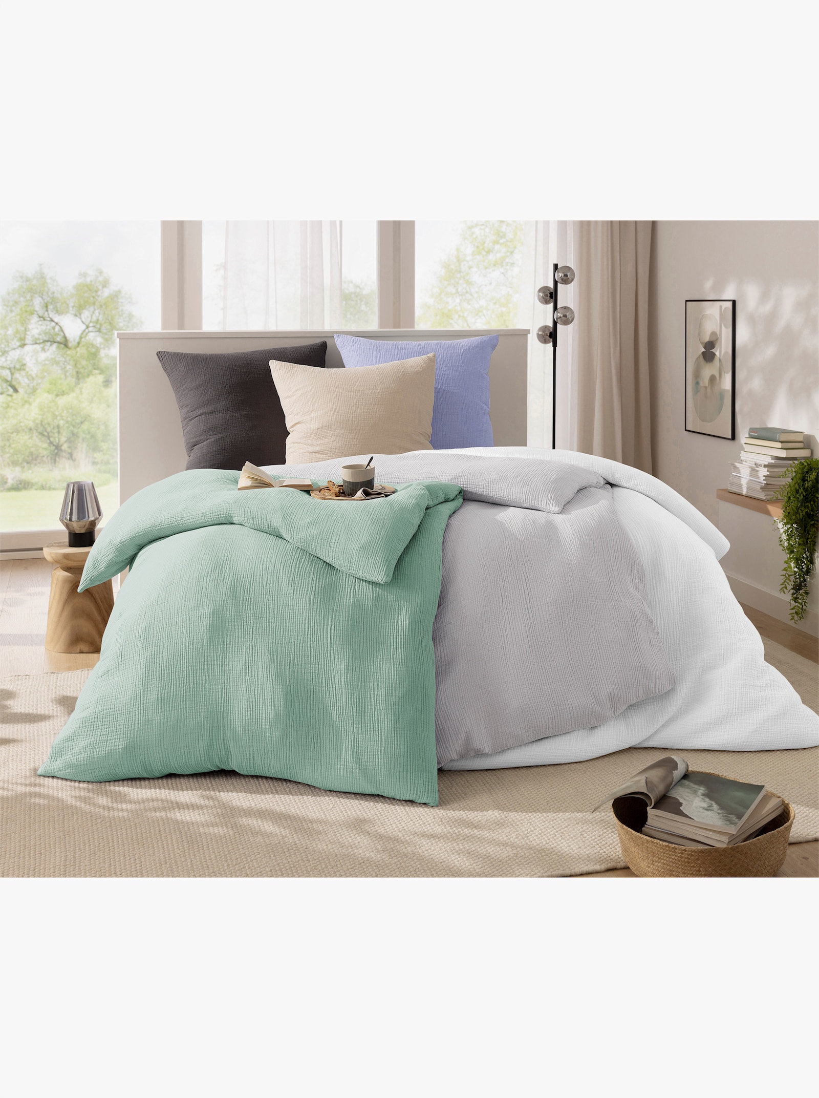 Kaeppel Bedtextiel - lichtgrijs