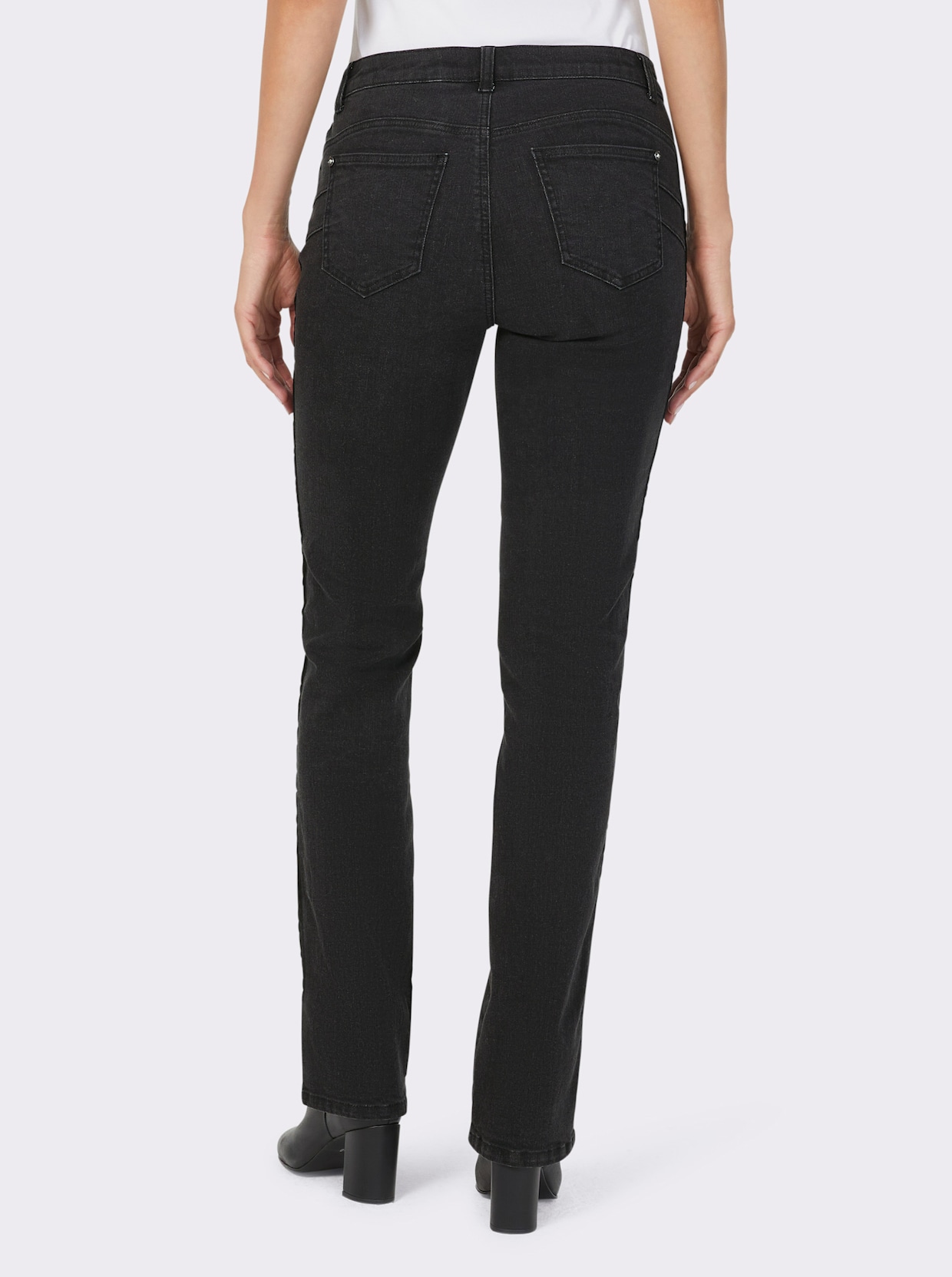 heine 5-pocketjeans - grafiet/denim