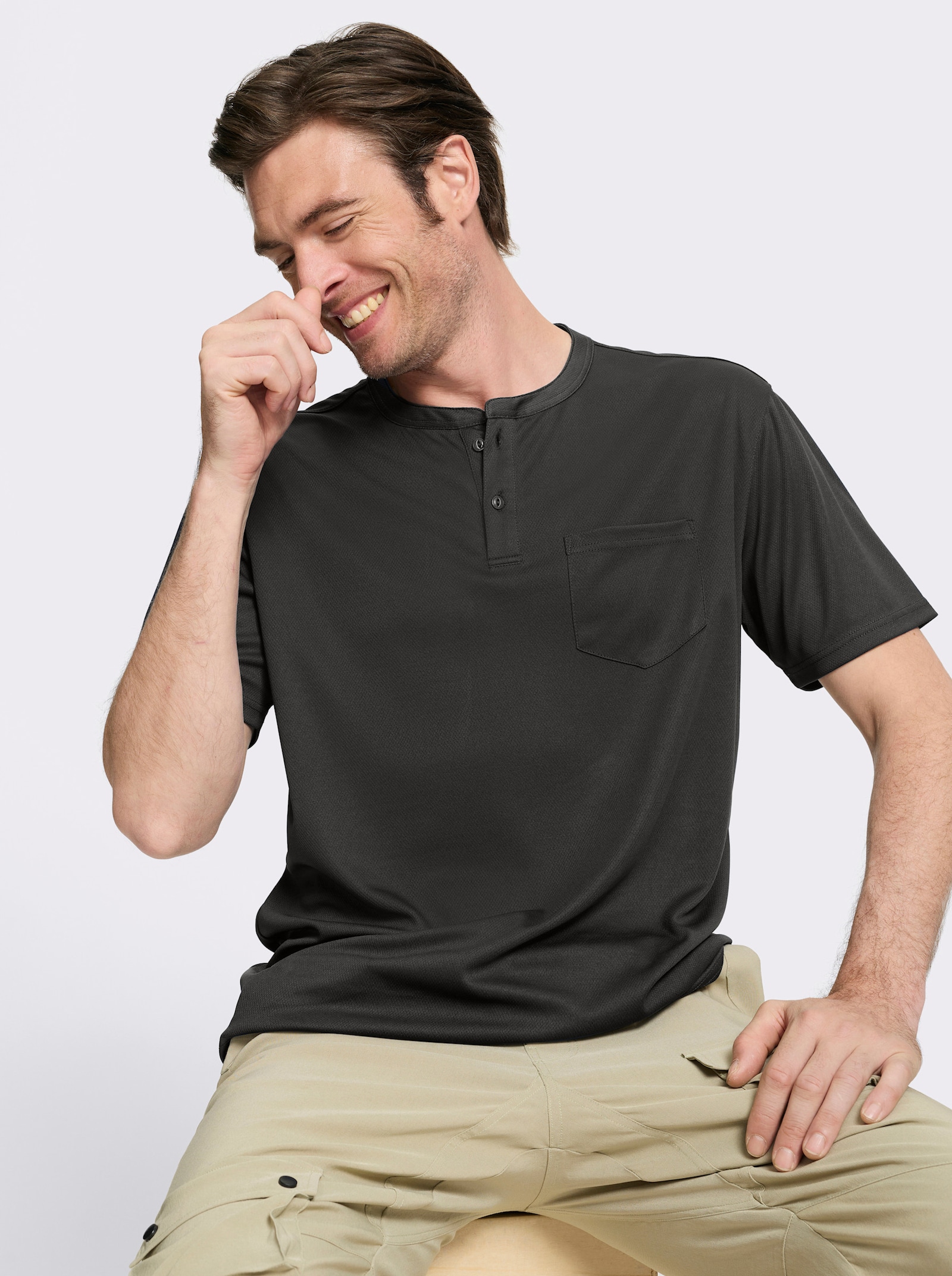 Catamaran Sports Funktionsshirt in freshnezz-Qualität - graphit