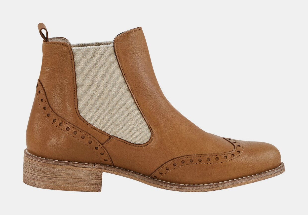 heine Stiefelette - cognac