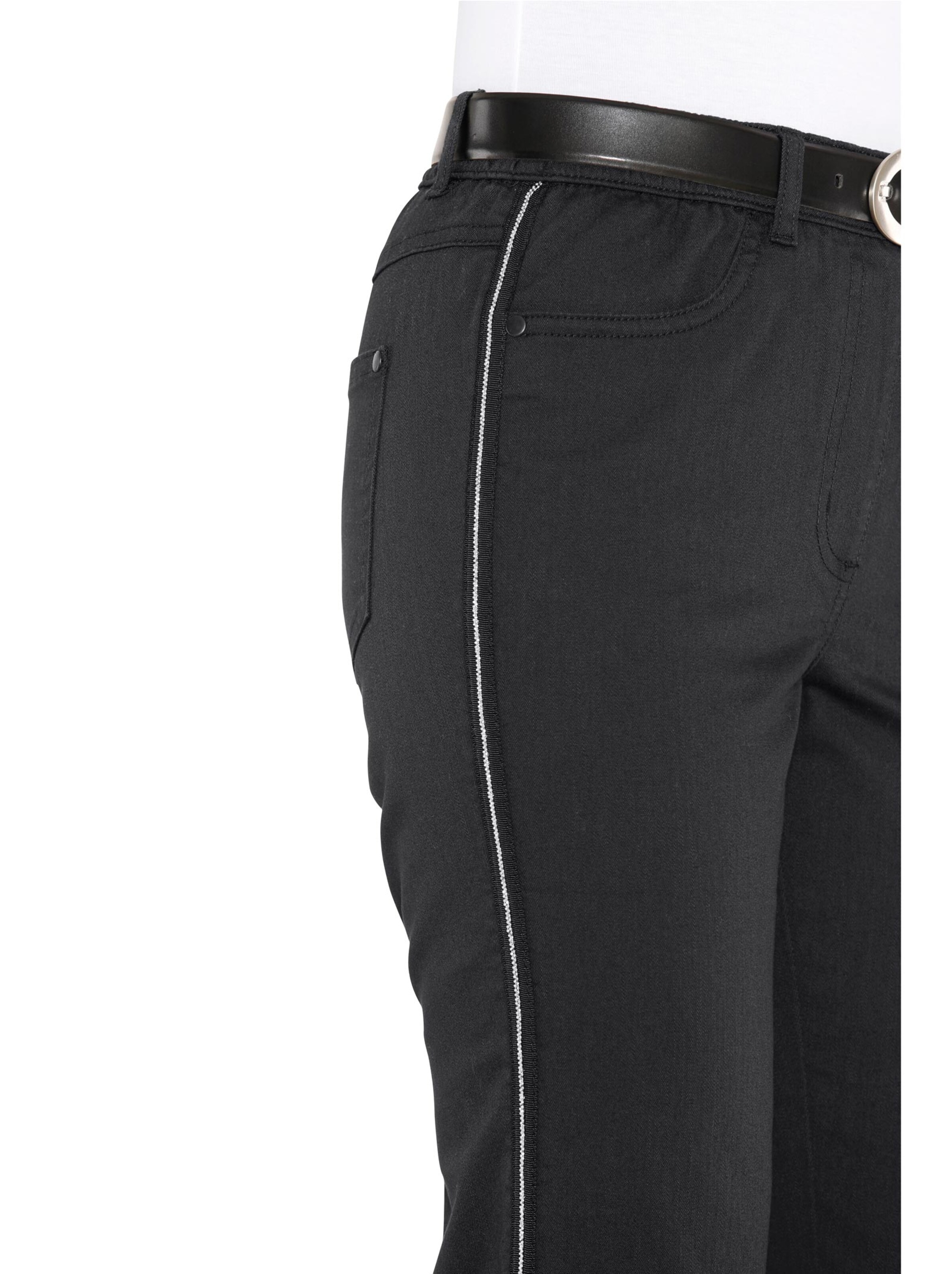 Schlupfjeans - schwarz