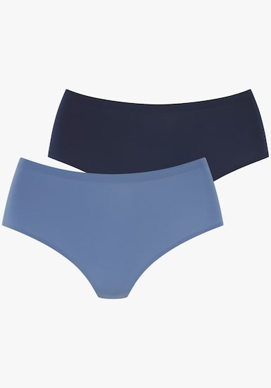 LASCANA High waist string - navy/blauw