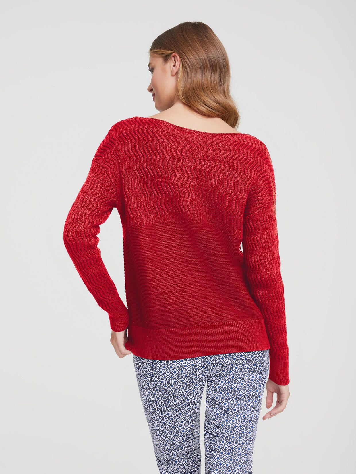 Ashley Brooke Pullover - rot