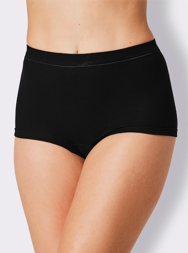 wäschepur Panty mit Komfortbund - schwarz