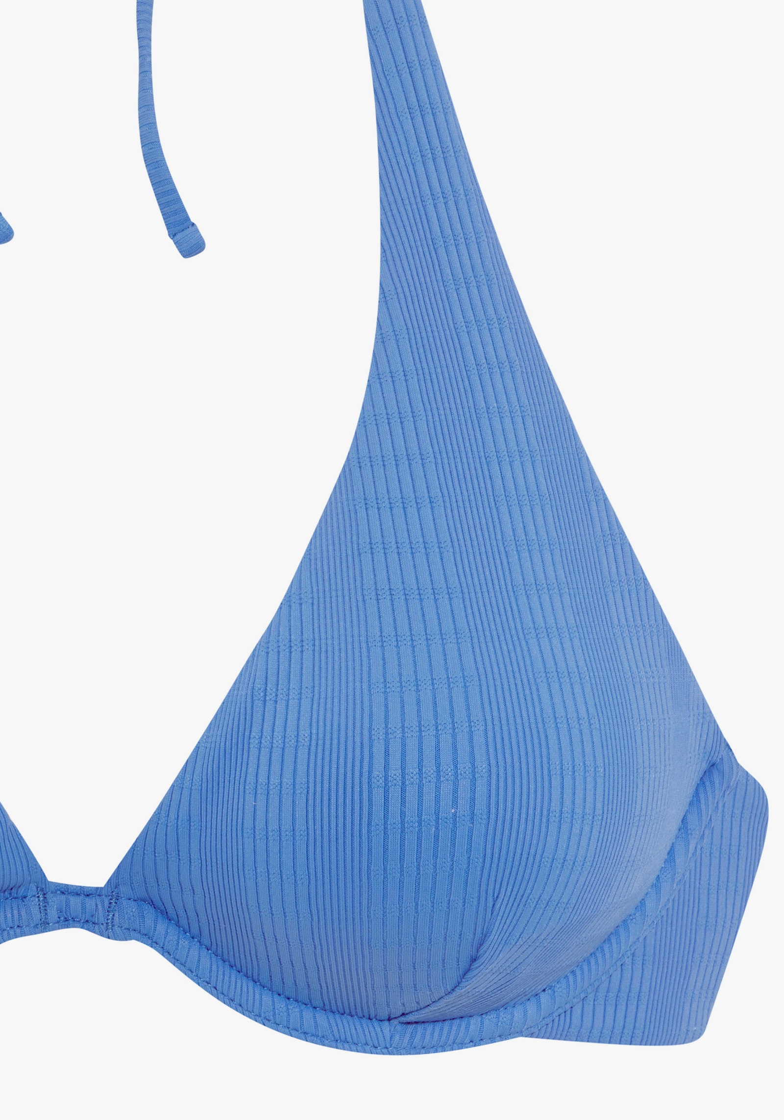 Copenhagen Studios Bügel-Bikini-Top - blau