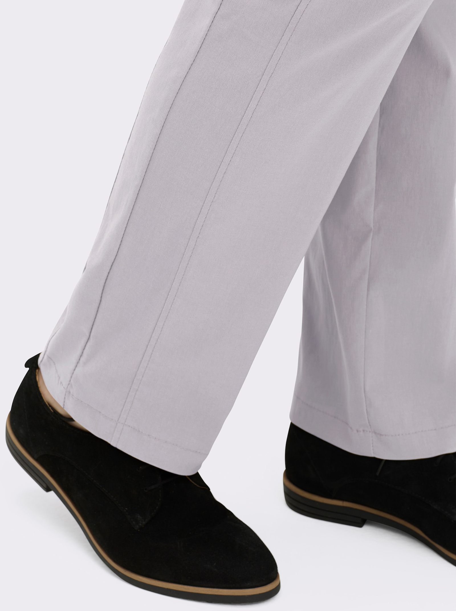 Stehmann Comfort line Hose mit Dehnbund, Viskose-Qualität - rosé