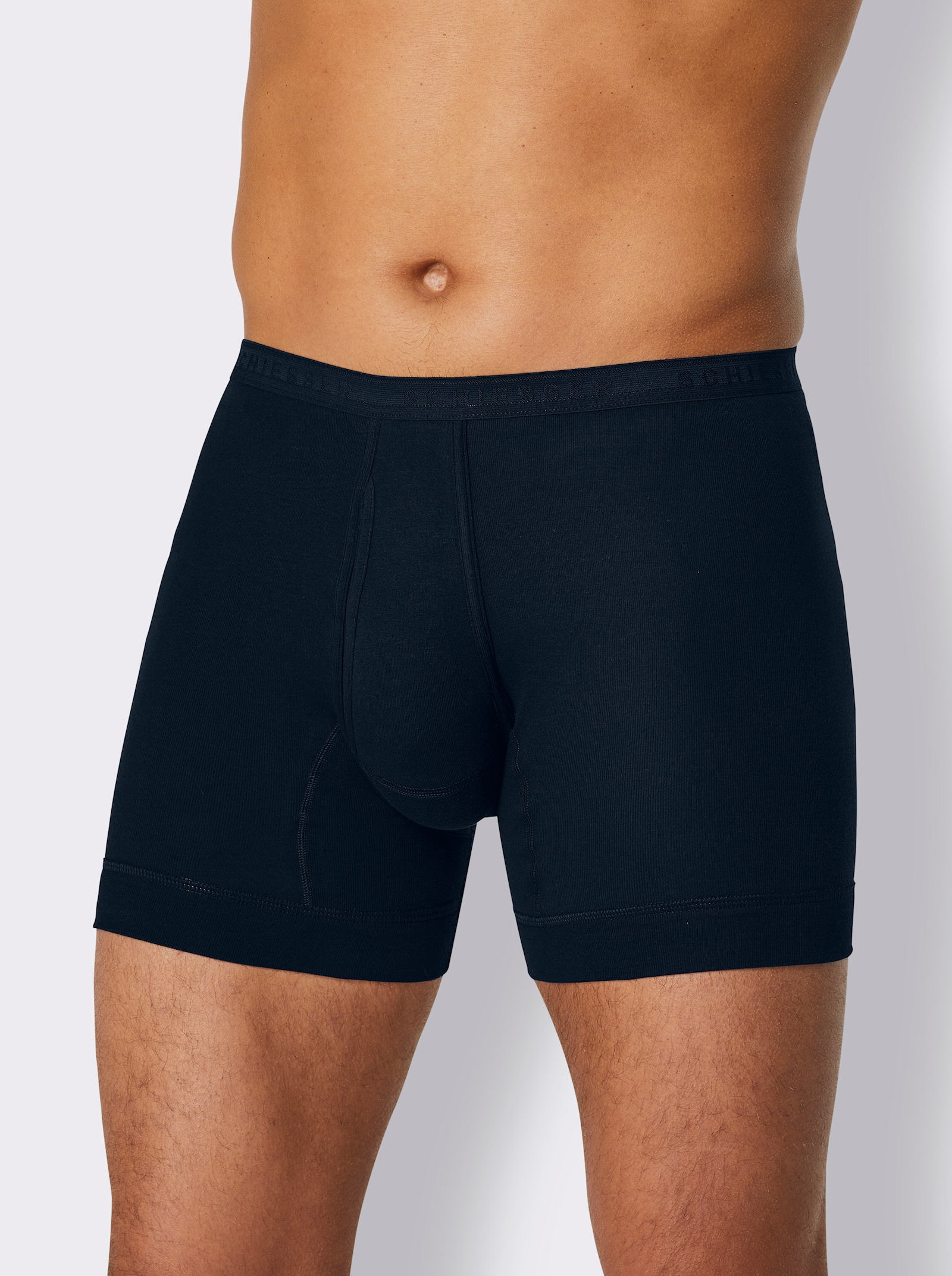 Schiesser Boxerky - námořnická modrá