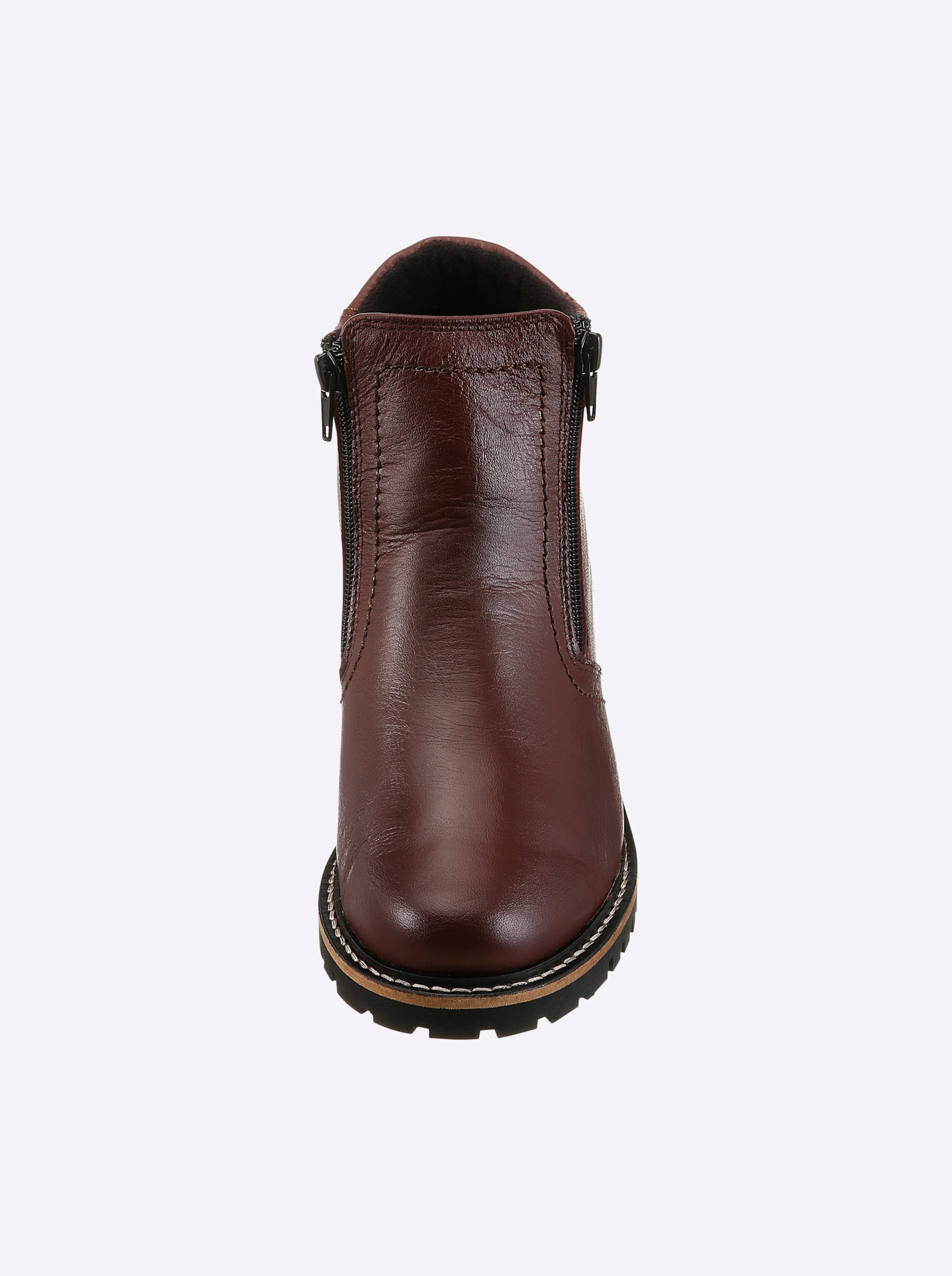 Heine Damen Bordeaux Stiefelette - Bild 4