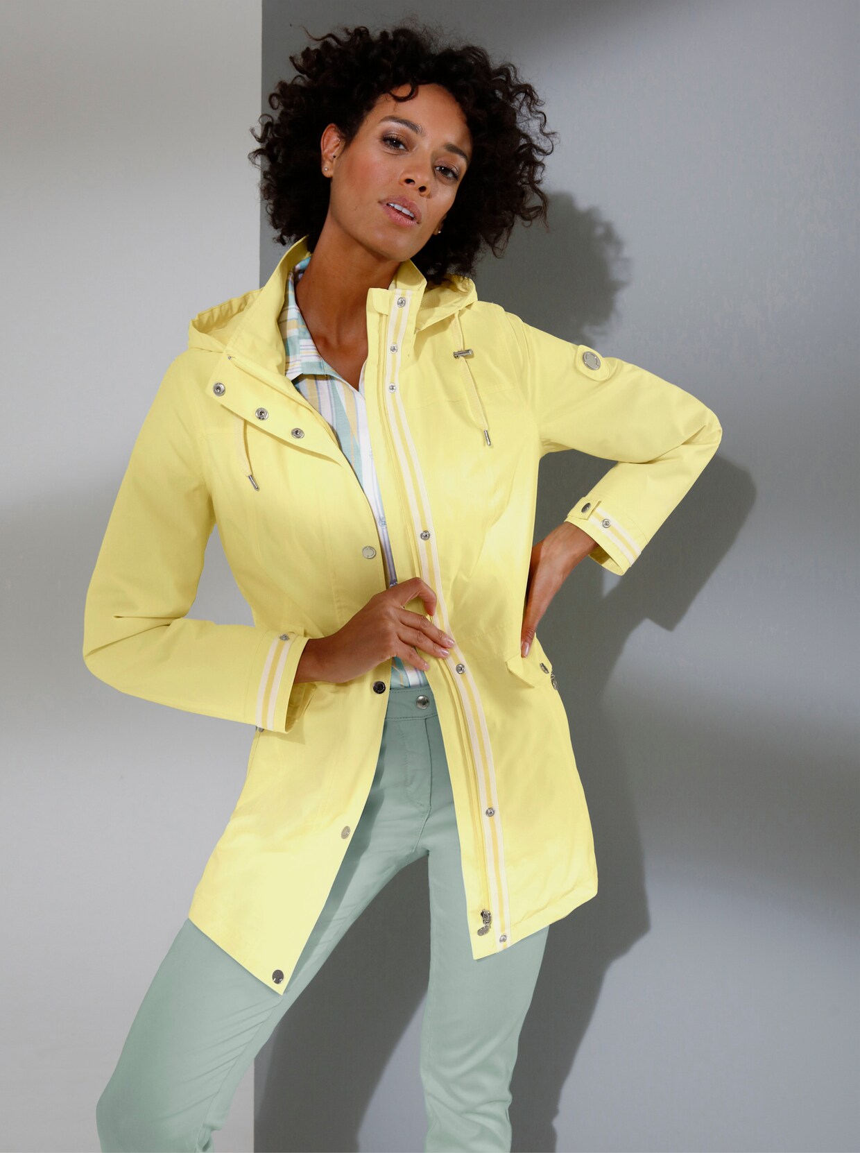 CREATION L PREMIUM Texventure-Jacke - zitrone