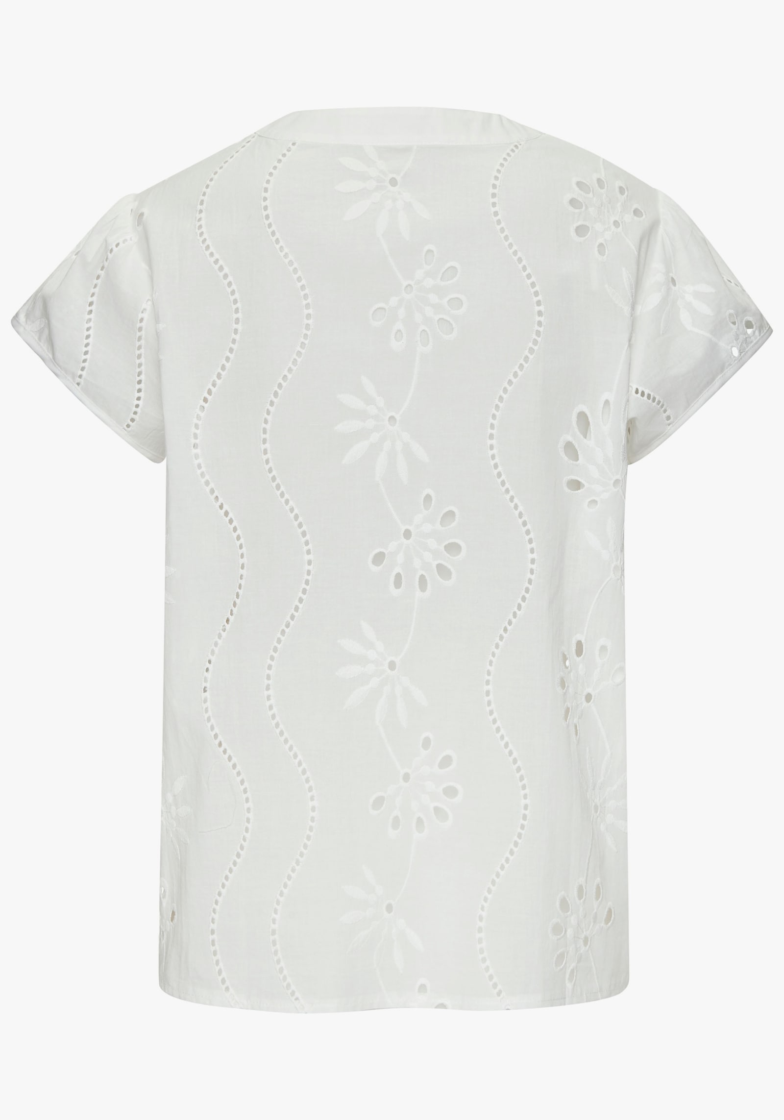 Buffalo Kanten blouse - wit