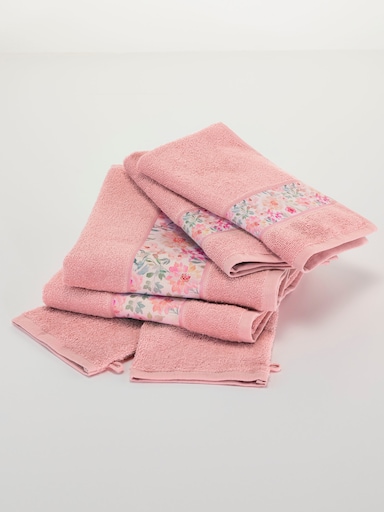 6-tlg. Handtuch-Set - beige