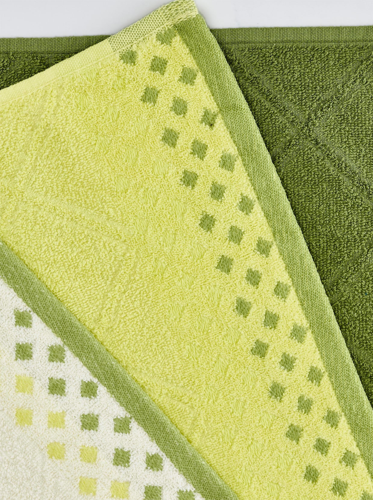 Handtuch-Set - grün
