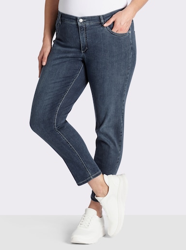 Ascari Stretch-Jeans mit Bauch-weg-Effekt - blue-black