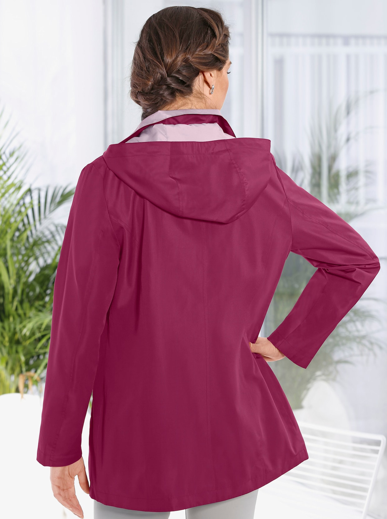 Funktionsjacke - fuchsia-rosé