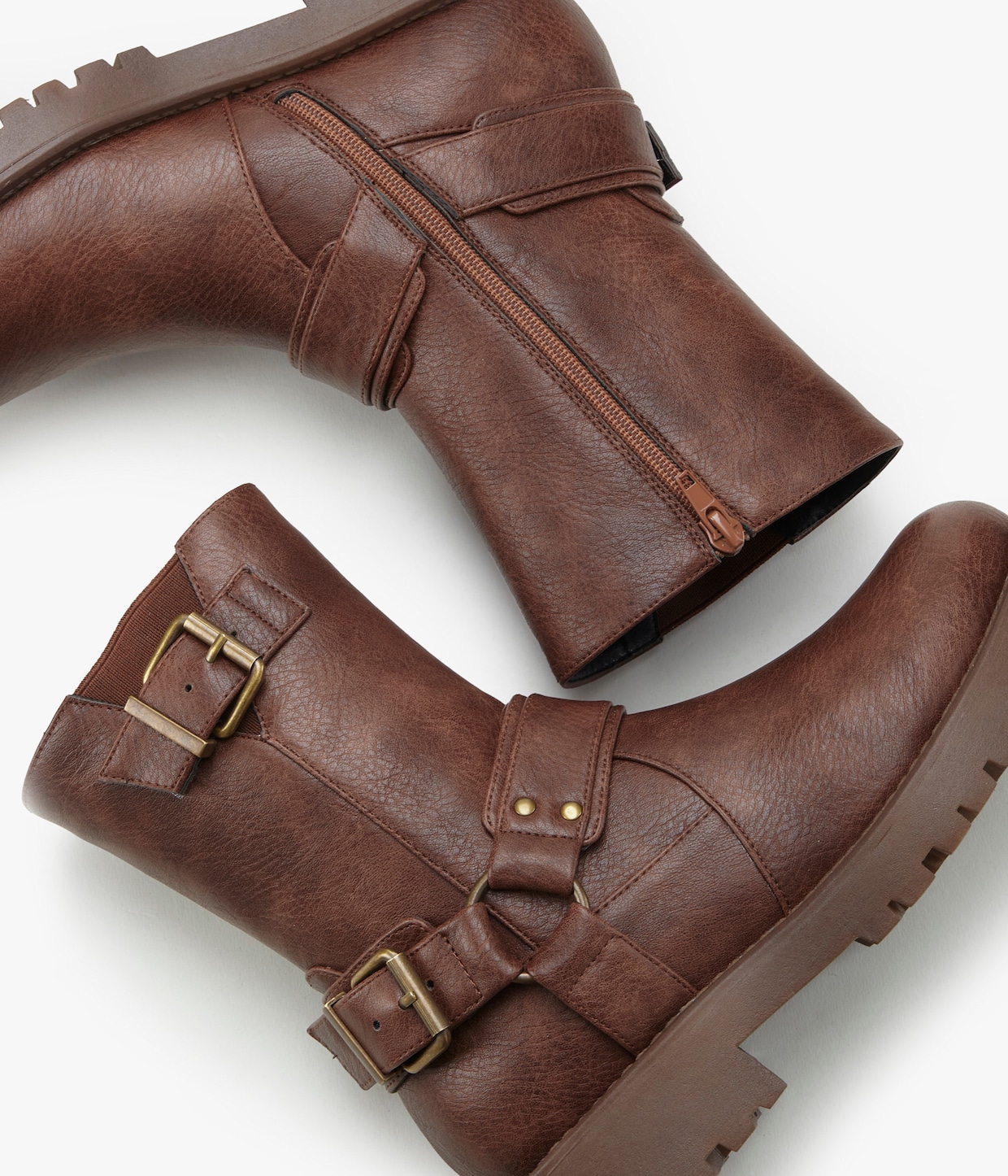 LASCANA Bikerboots - braun