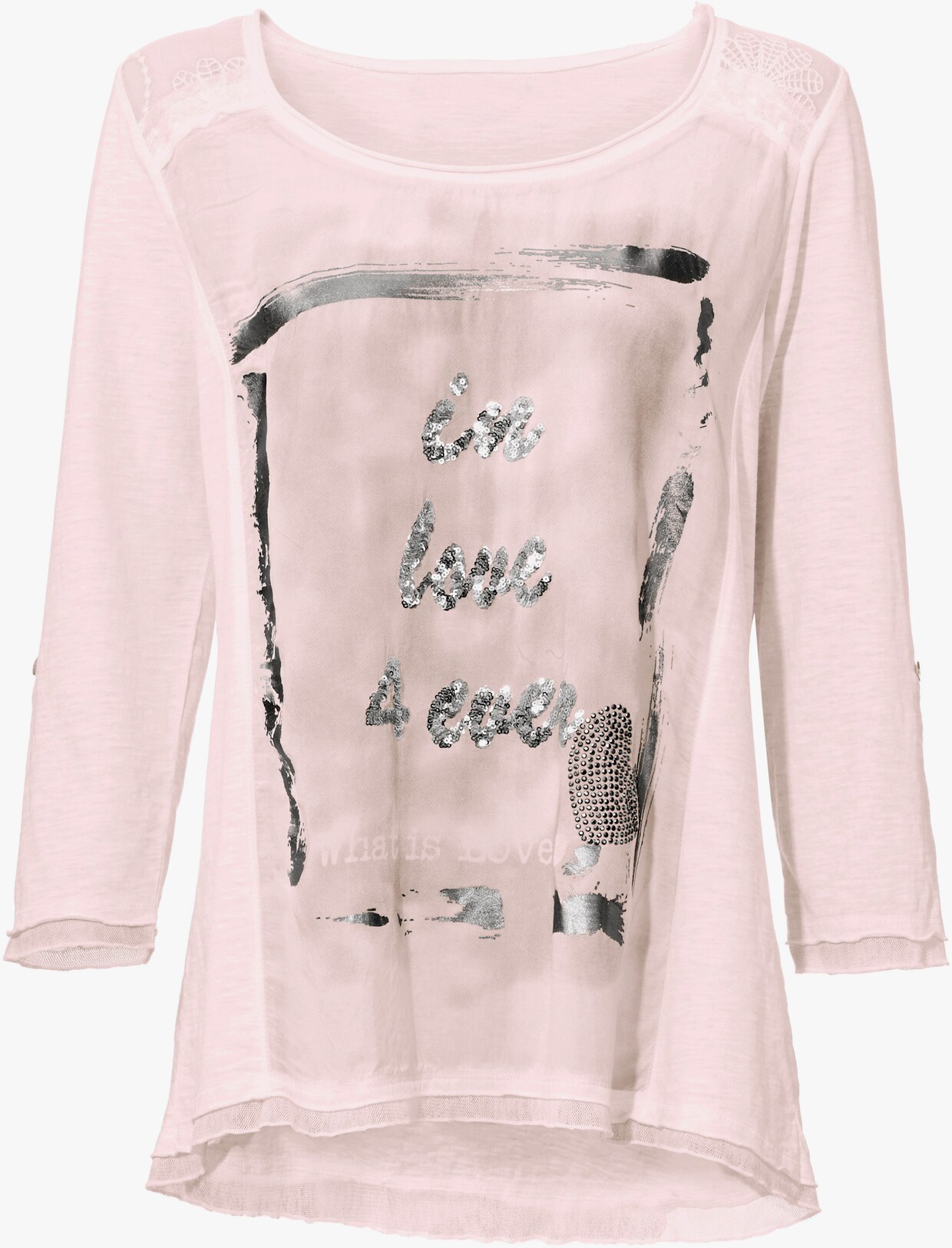 heine T-shirt imprimé - rose