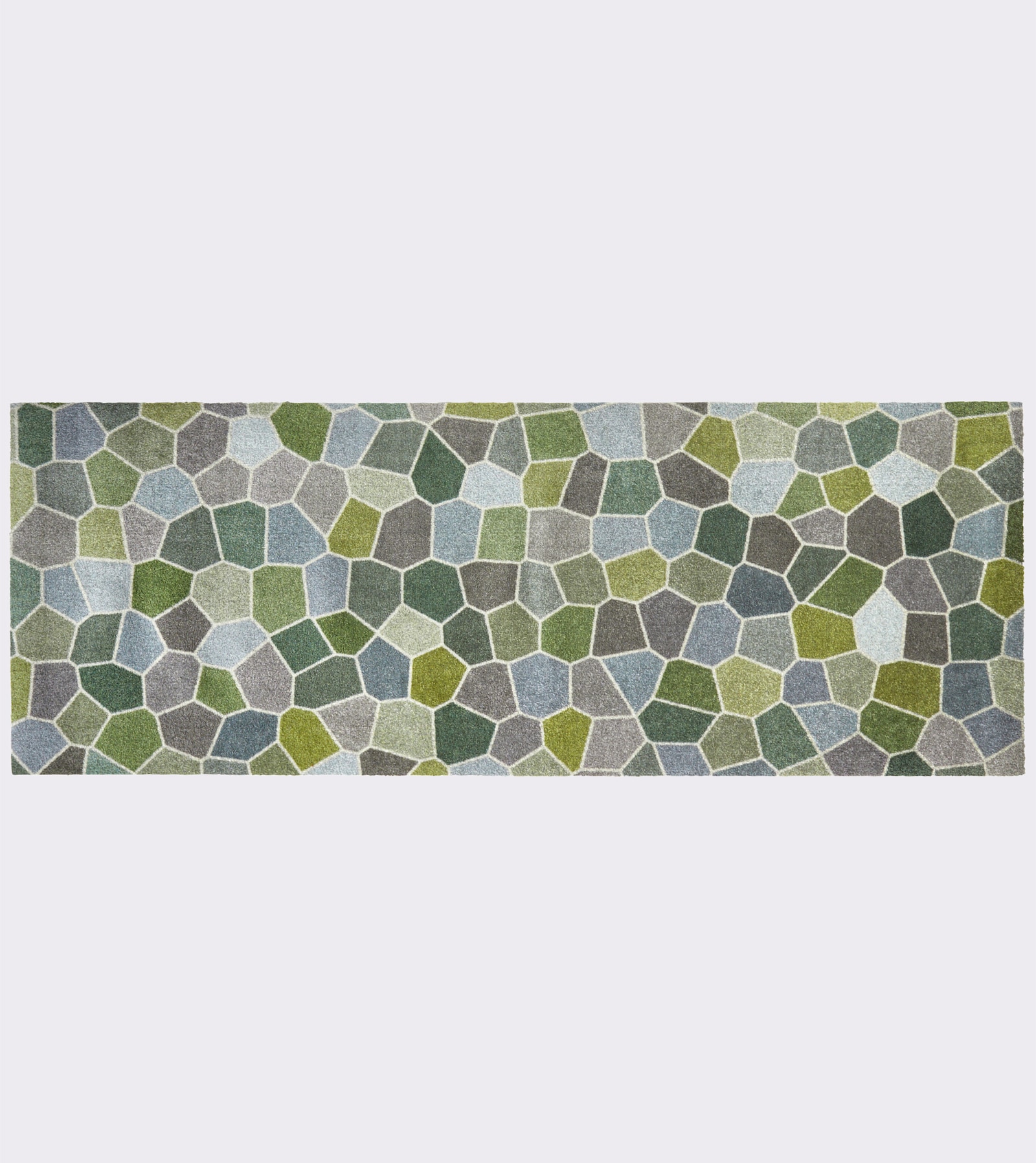 wash+dry by Kleen-Tex Paillasson - vert-gris