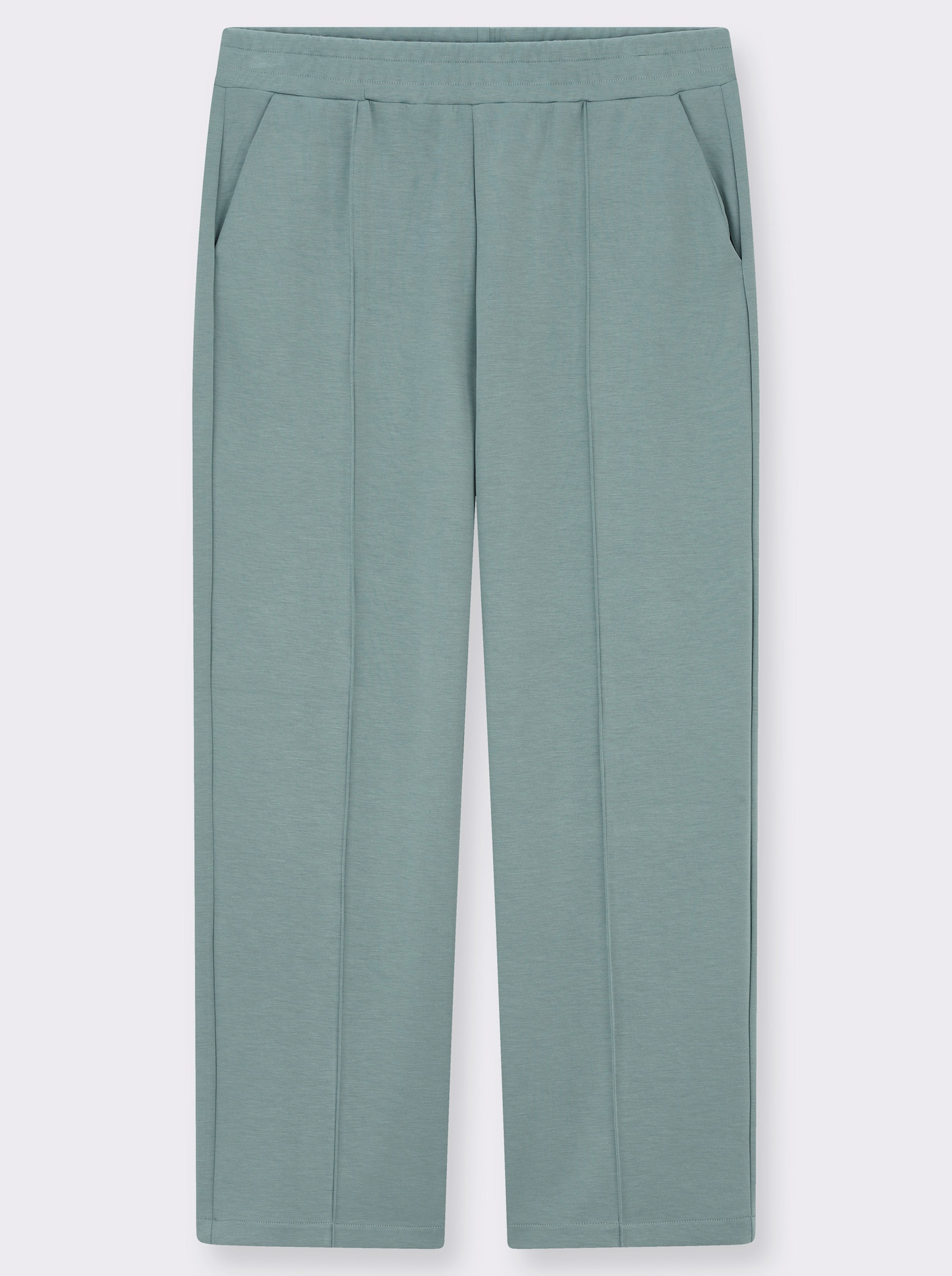 Jerseyhose in weich fließender Qualität - jade