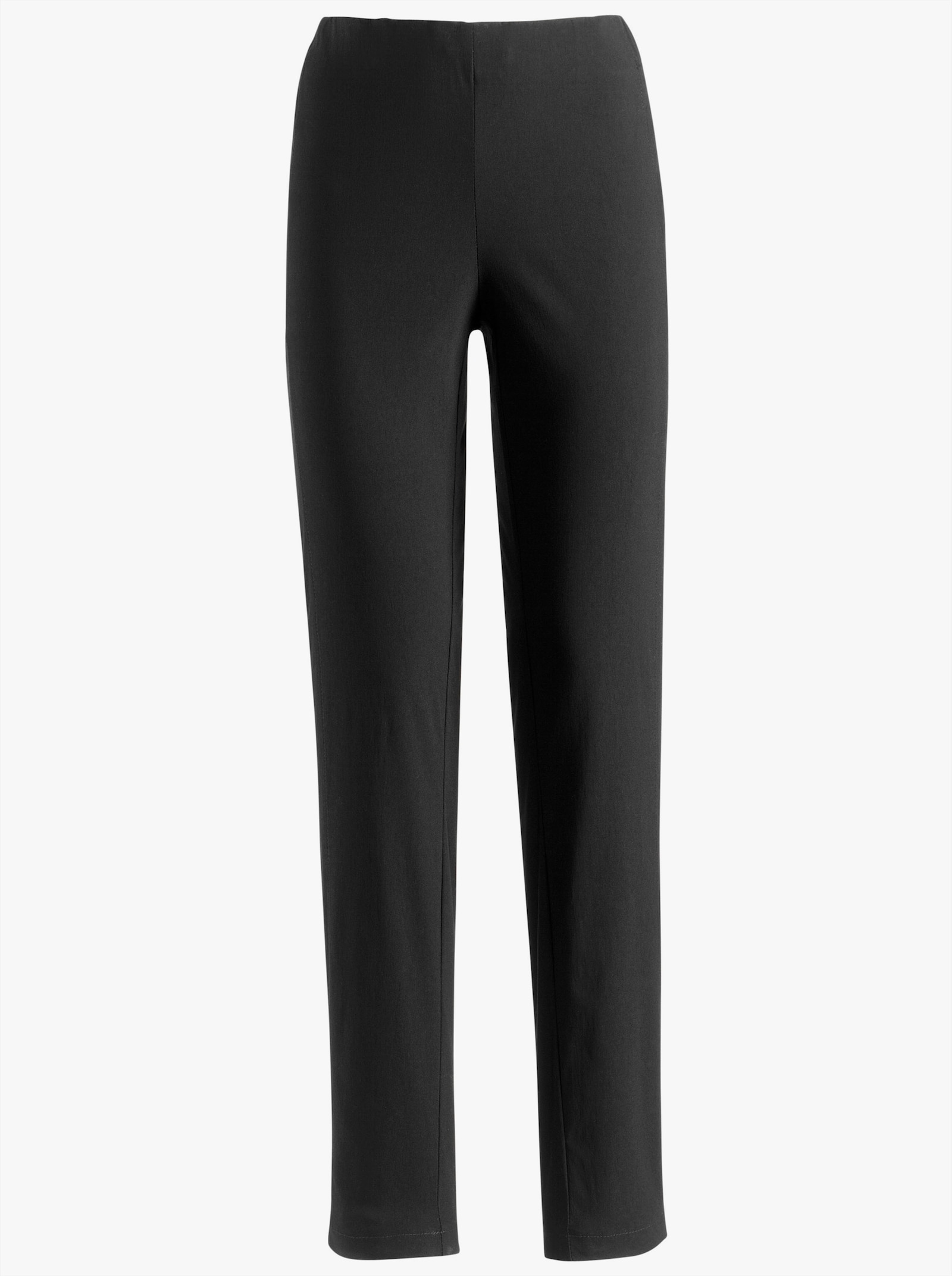 Stehmann Comfort line Broek met comfortband van viscose - zwart