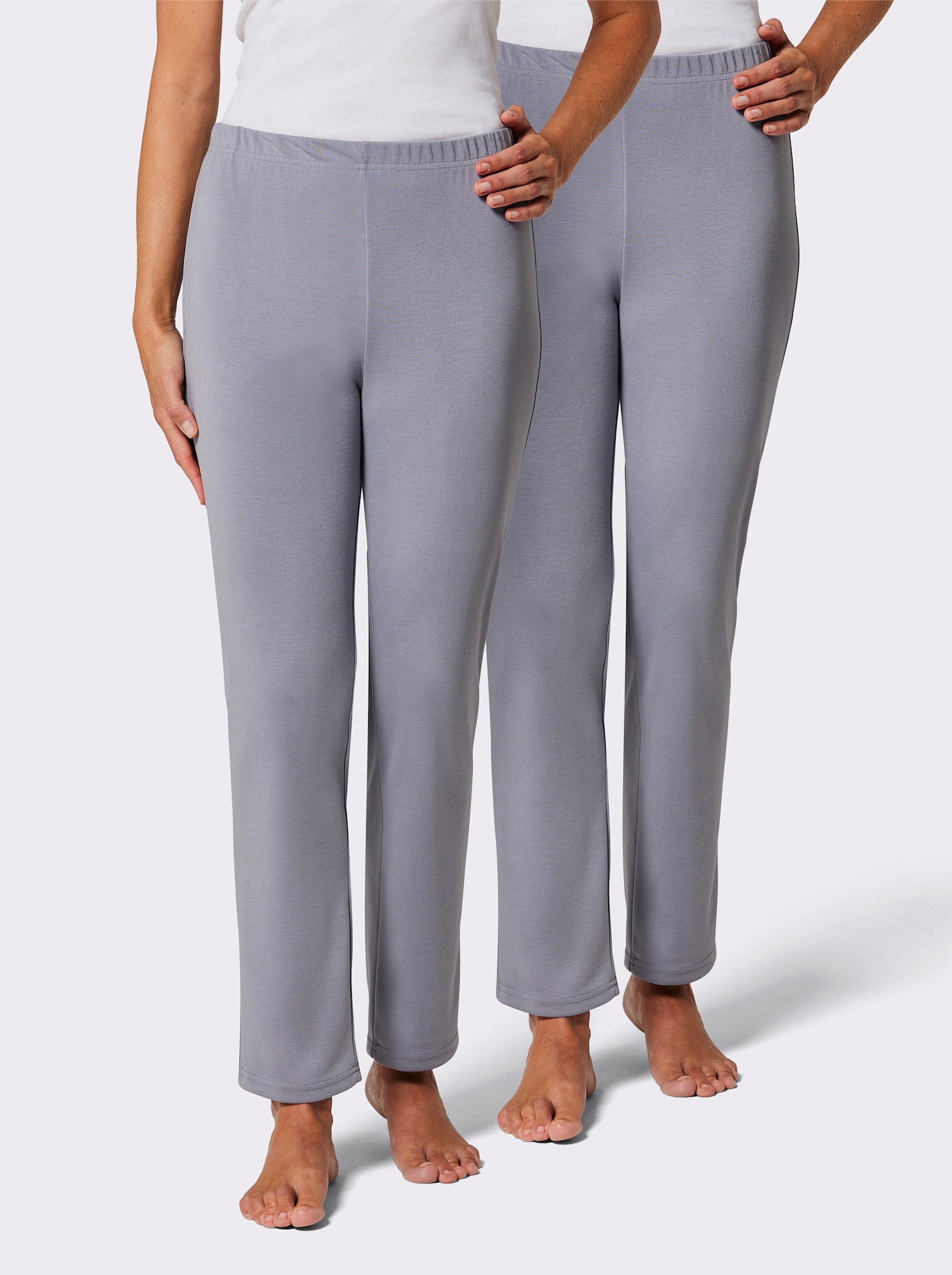 feel good Hosen - schoko + steingrau