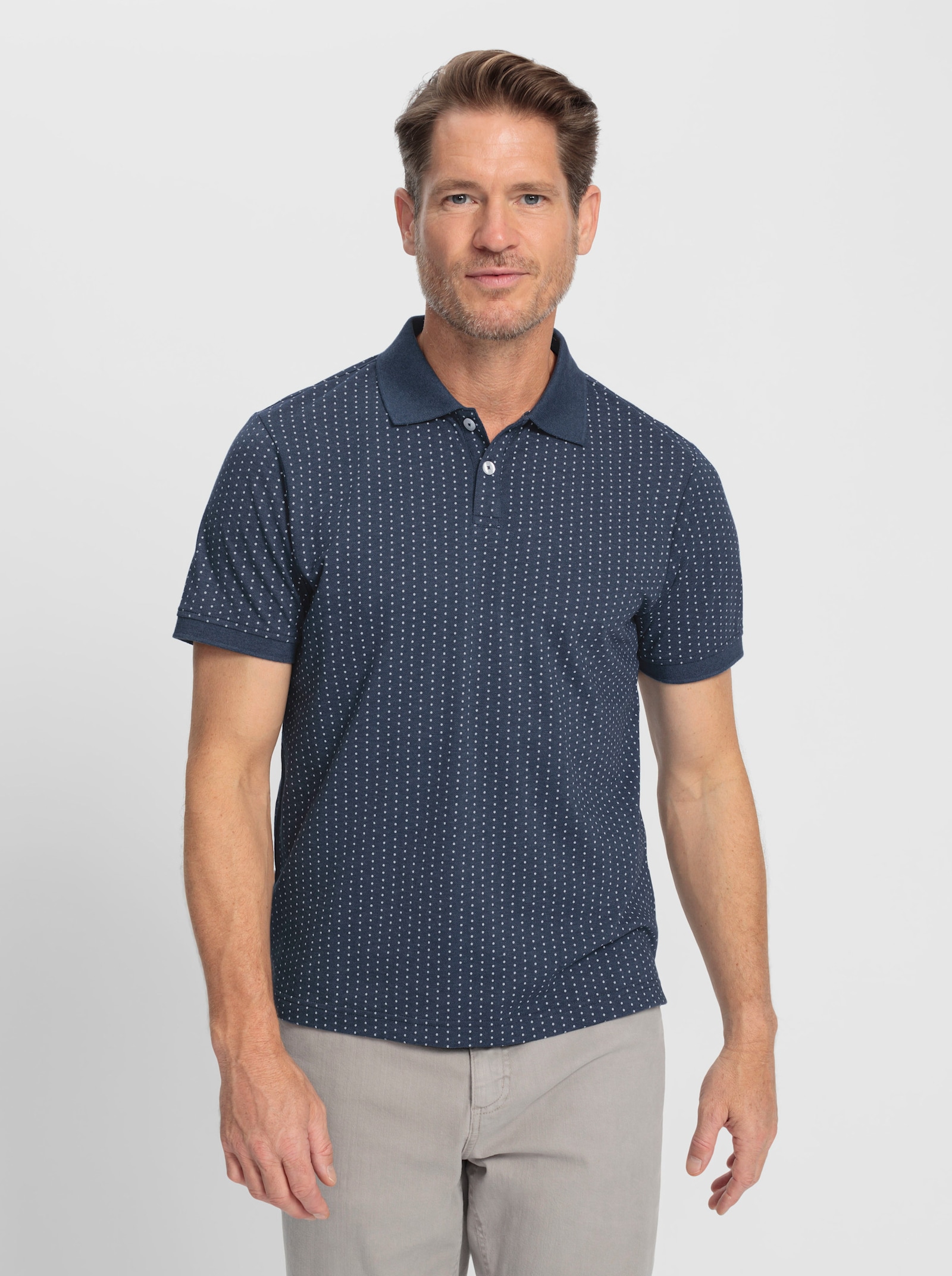 Catamaran Shirt met korte mouwen - donkerblauw gemêleerd